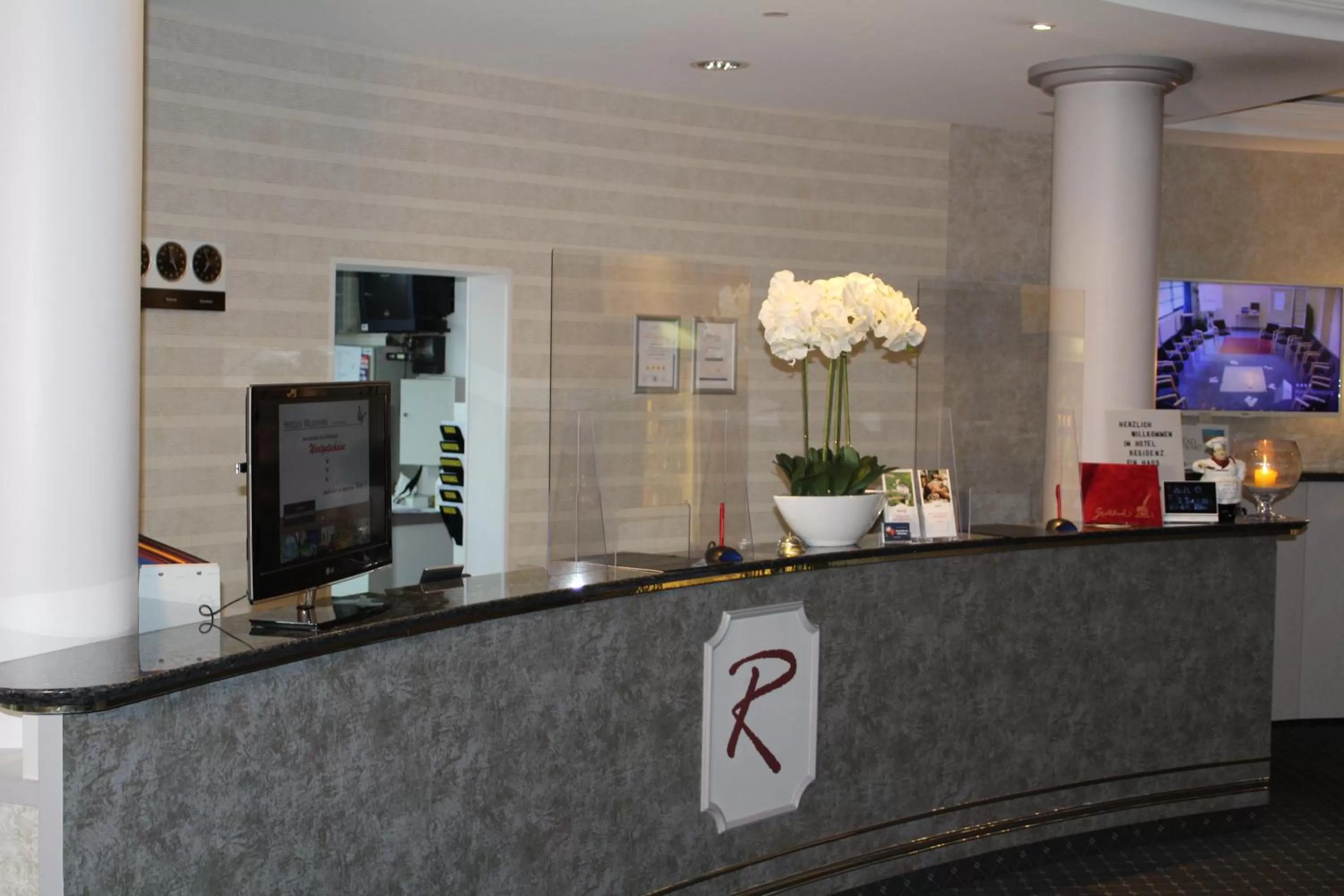 Lobby or reception in Hotel Residenz Bad Frankenhausen
