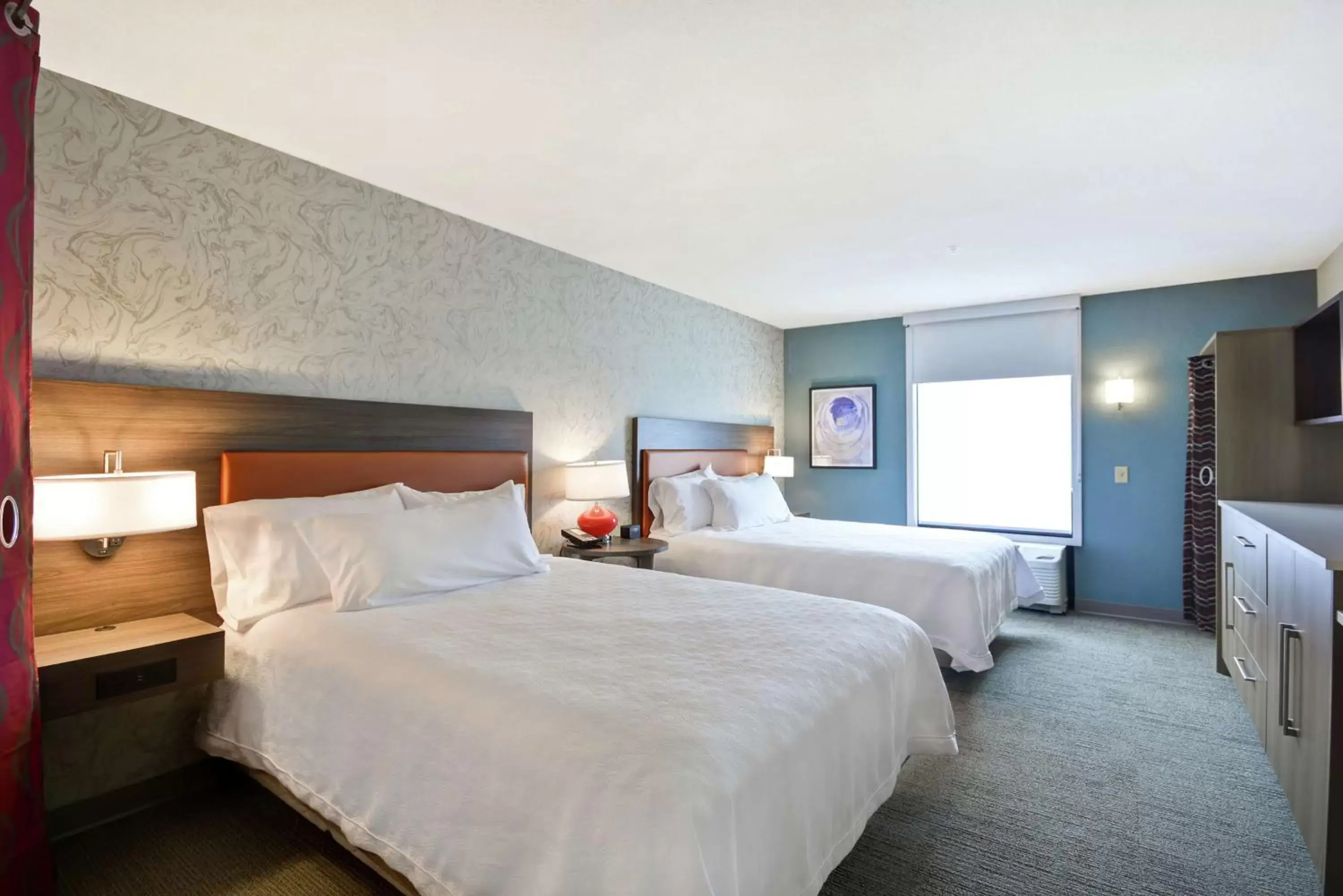 Queen Studio with Two Queen Beds - Mobility Access/Non-Smoking in Home2 Suites By Hilton Portland Airport Queen Studio with Two Queen Beds - Mobility Access/Non-Smoking in Home2 Suites By Hilton Portland Airport