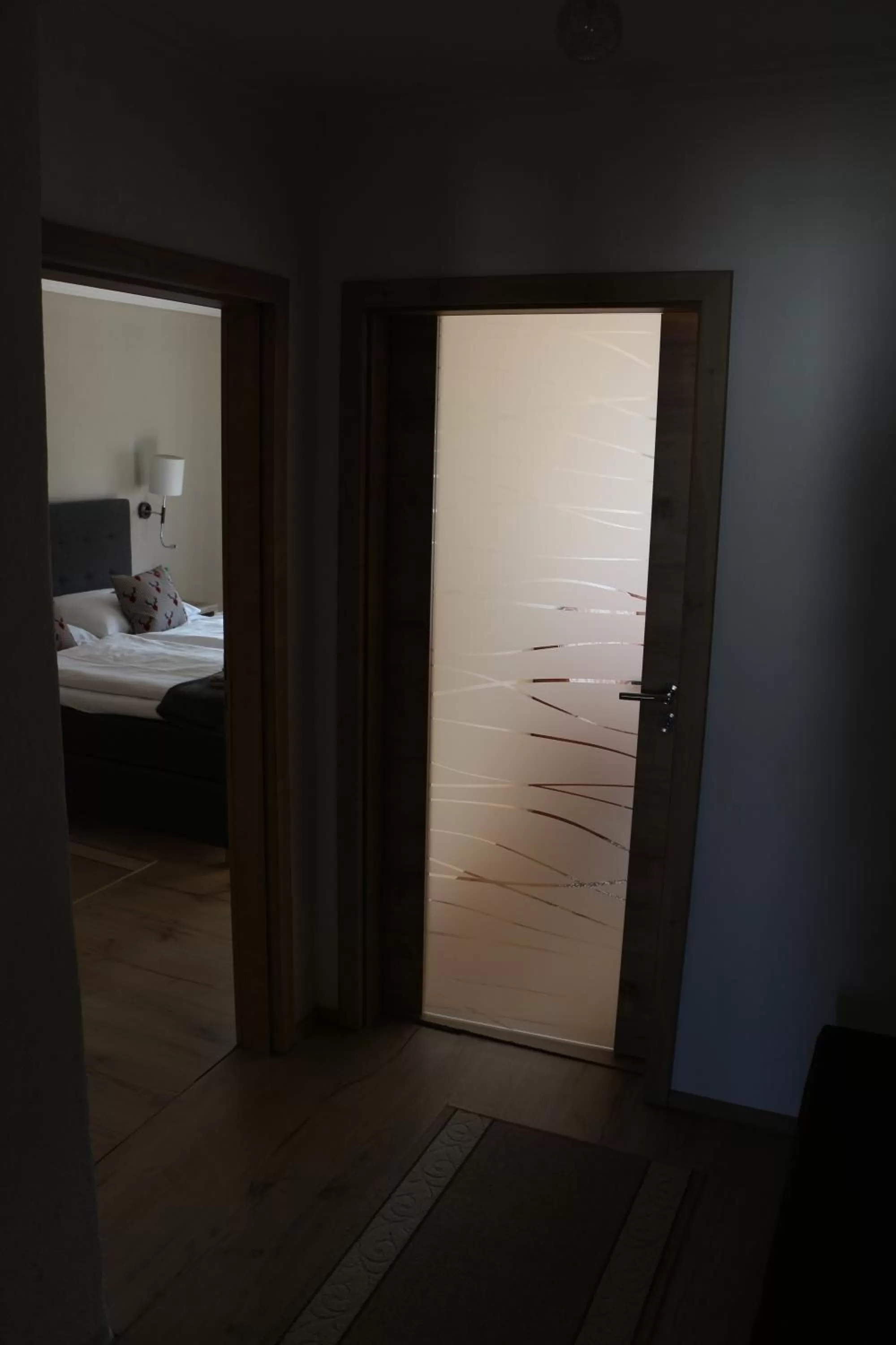 Bed in Pension Wachau