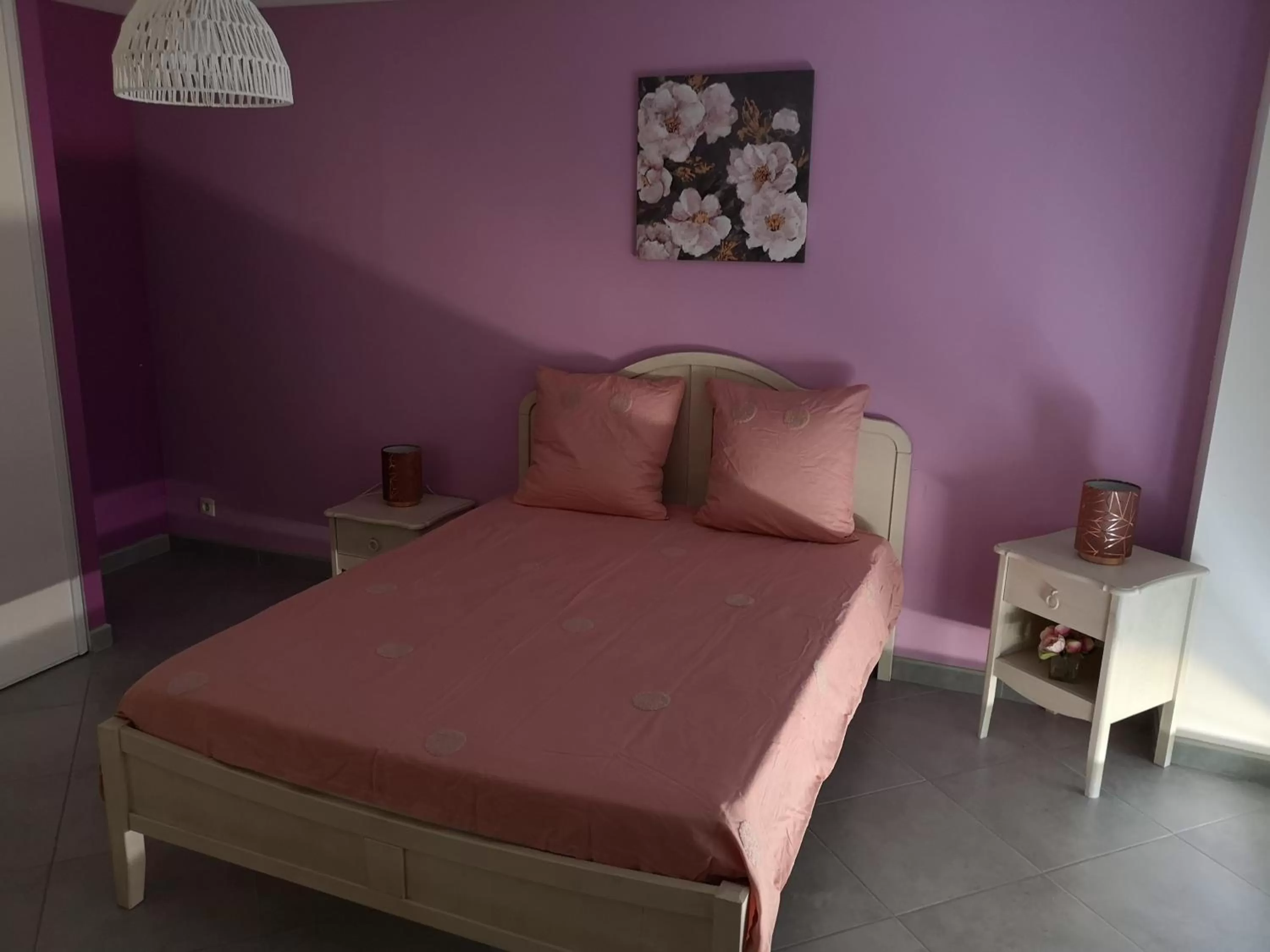 Bed in Domaine de la Borde