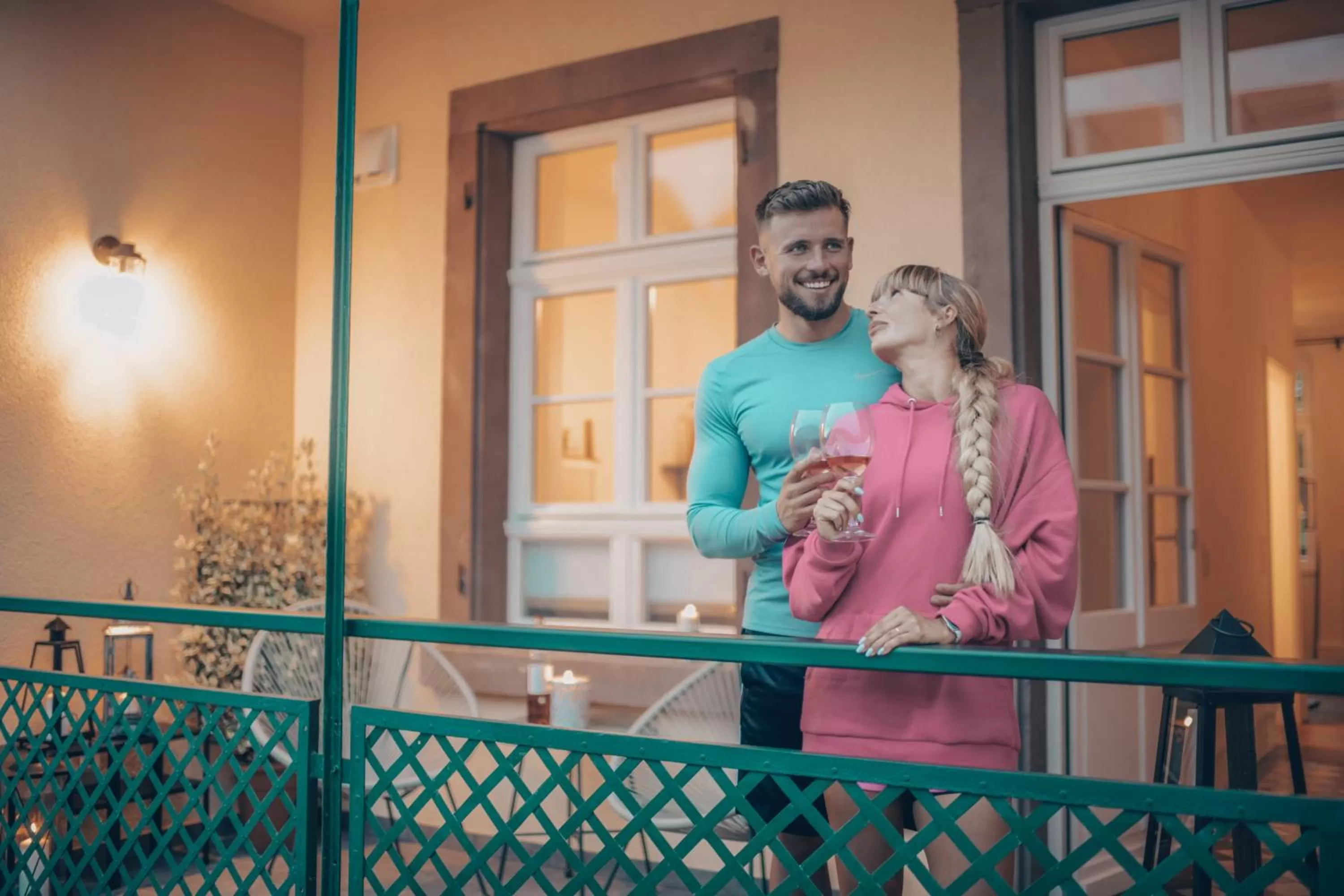 Balcony/Terrace in Boardinghouse alte Spinnerei