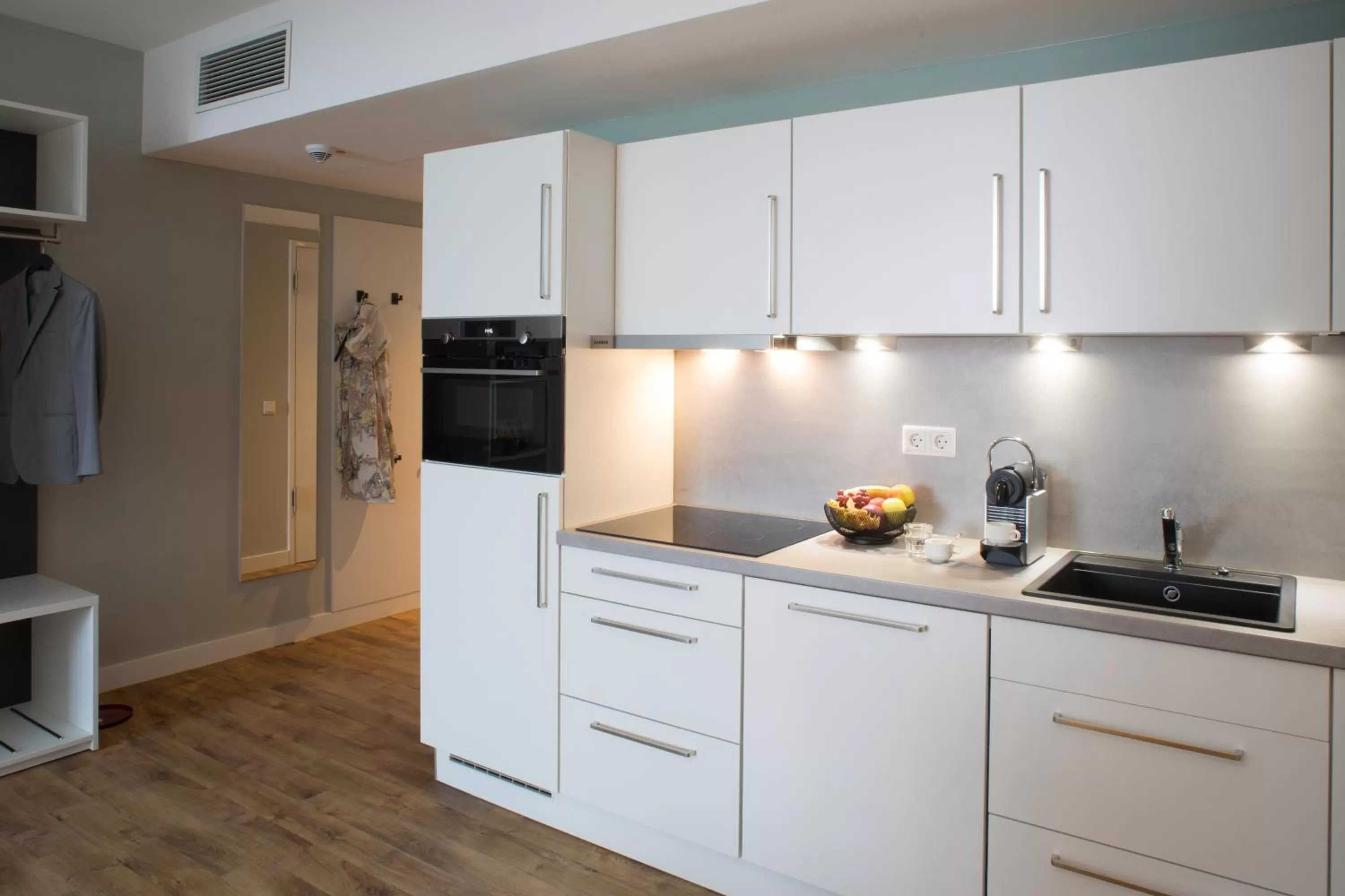 Kitchen or kitchenette, Kitchen/Kitchenette in Weberei Bendix Hotel & Appartements