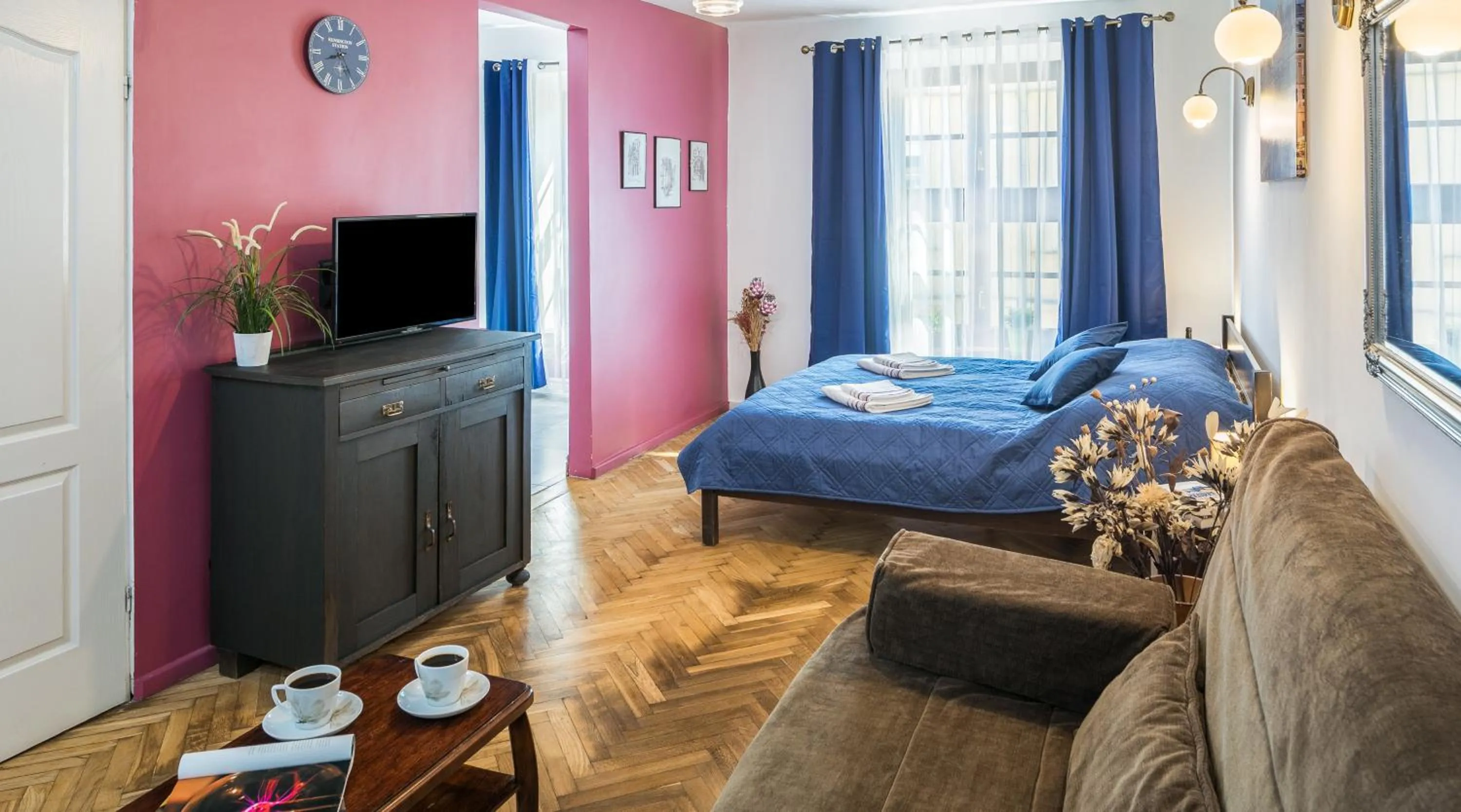 Bed in P&J Apartments Floriańska