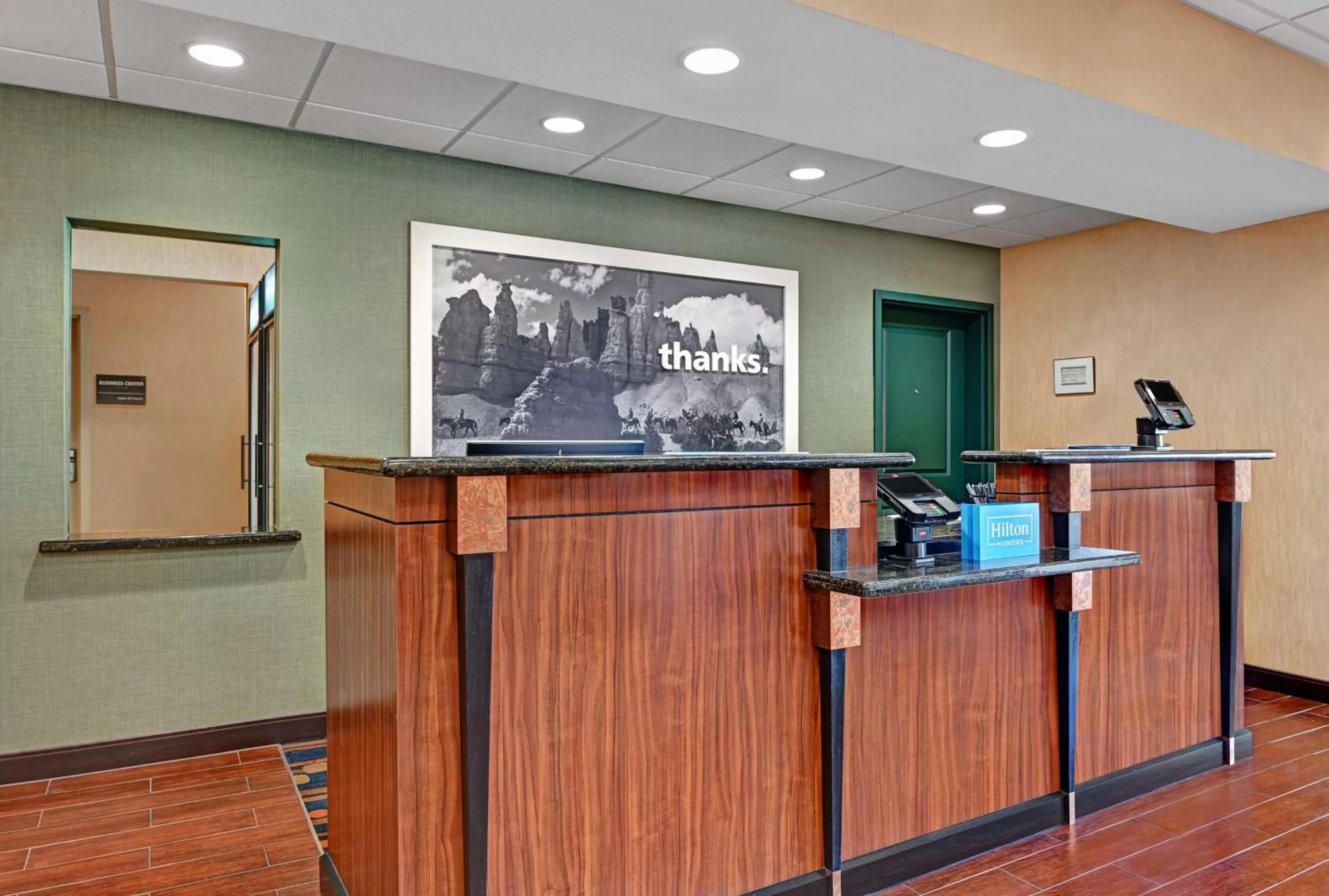 Lobby or reception in Hampton Inn Deming