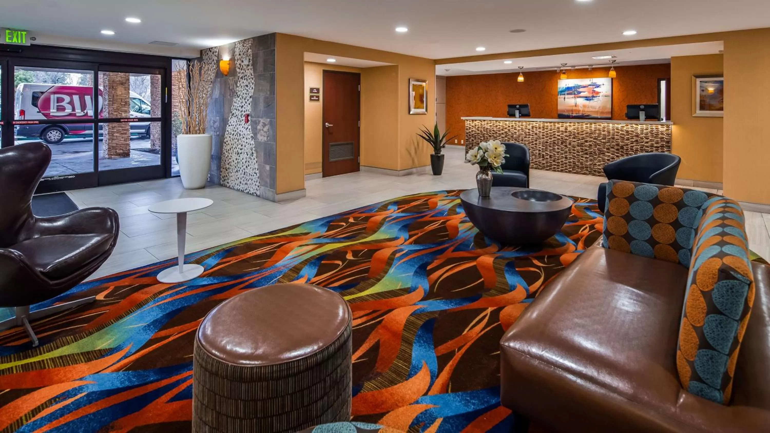 Lobby or reception in Best Western Plus Fresno Airport Hotel