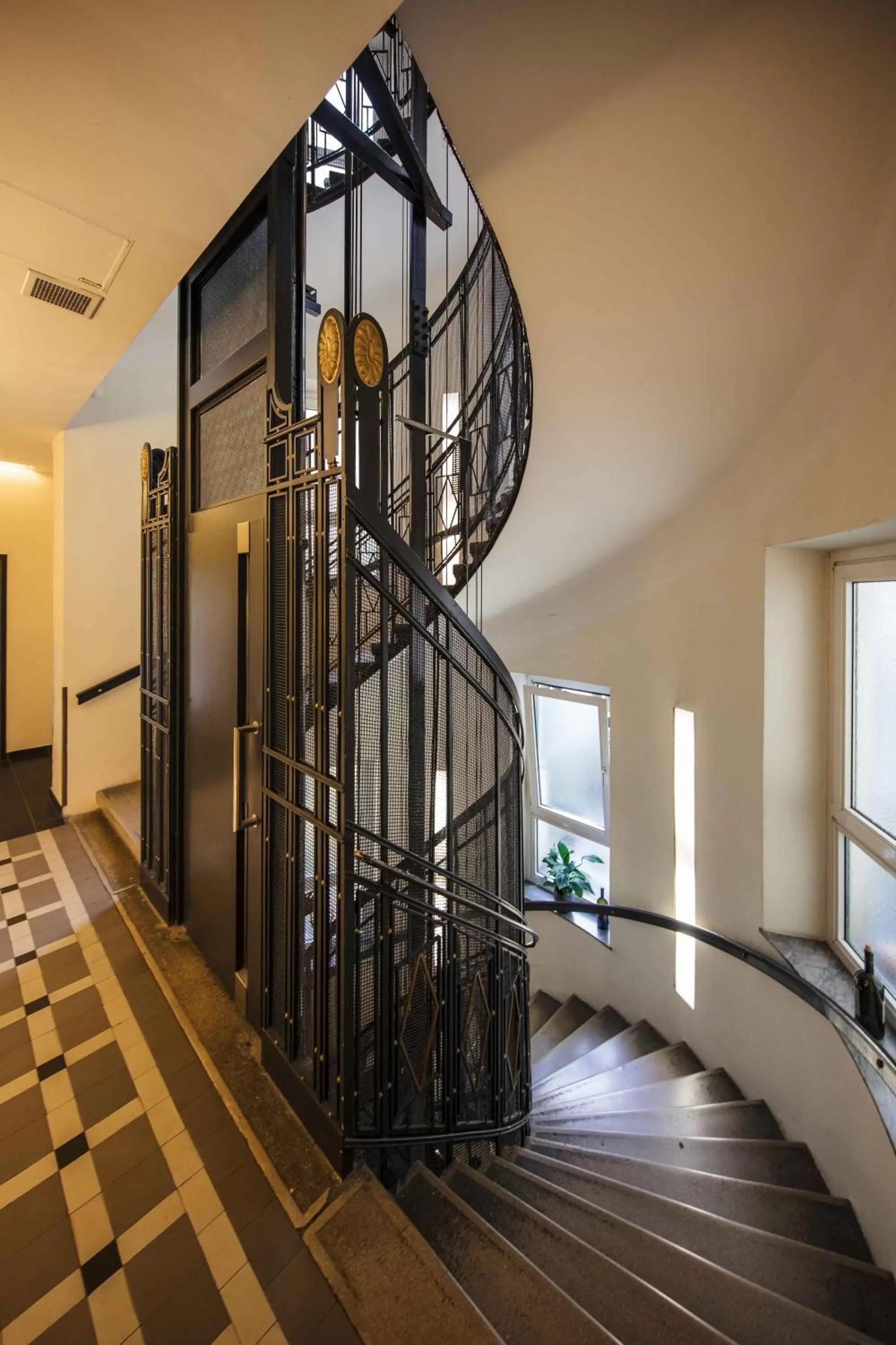 Decorative detail in Hotel Rathaus - Wein & Design