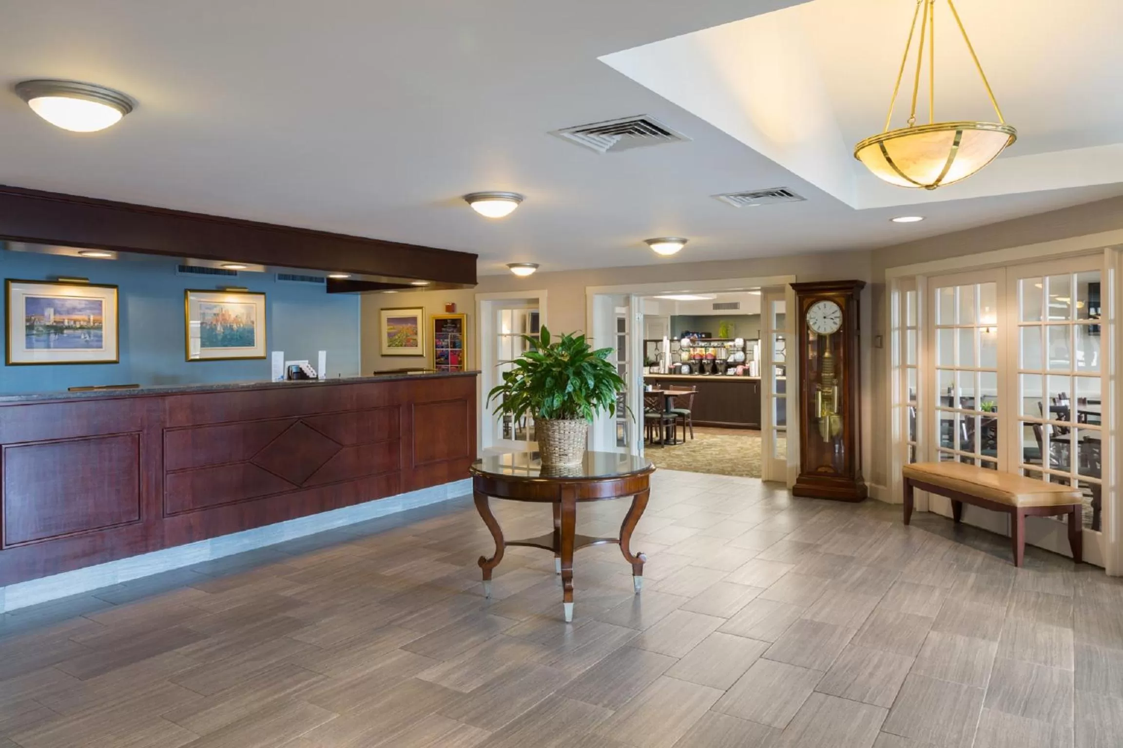 Lobby or reception in Ramada by Wyndham Boston