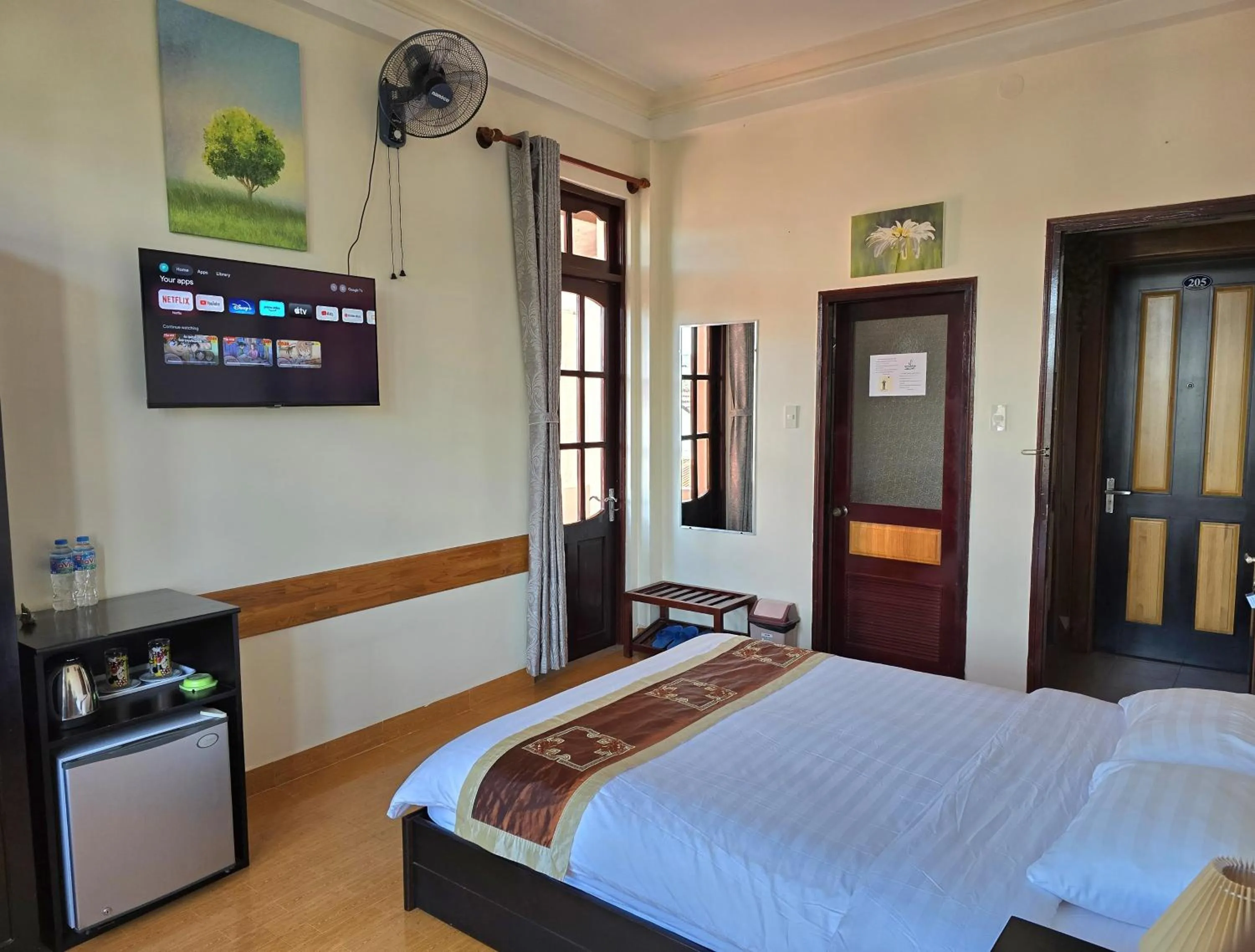 Bed in Villa Pink House