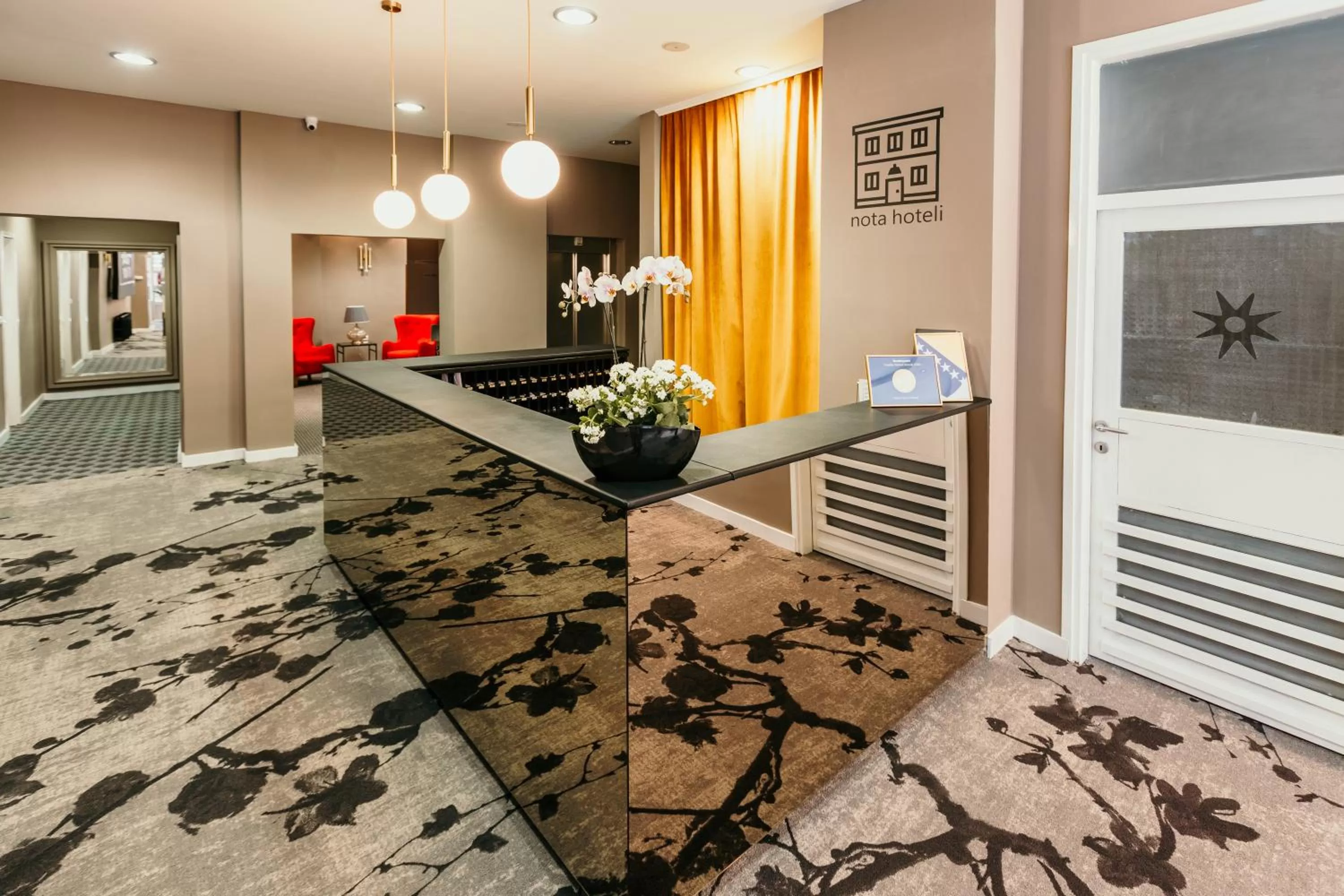 Lobby or reception in Hotel Sahat