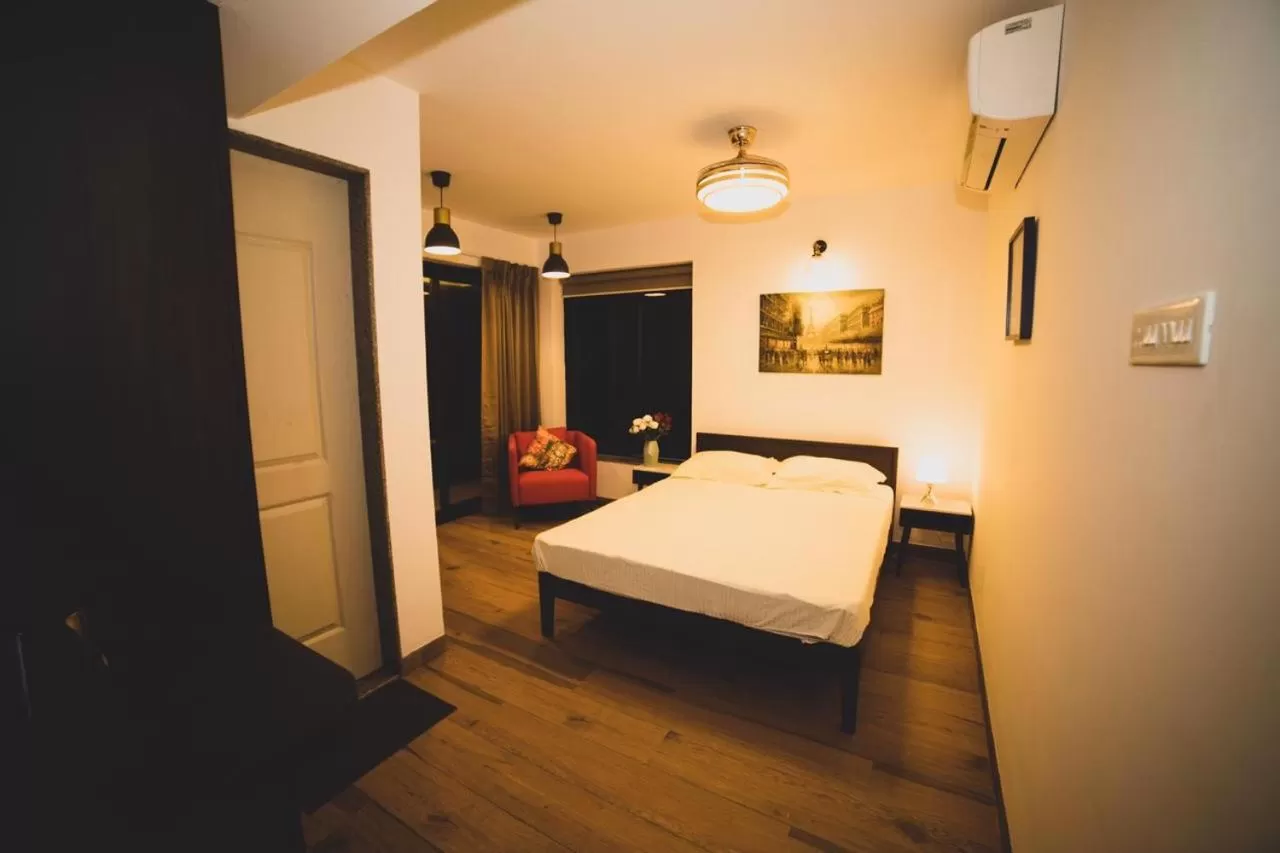 Bed in HALF Hotel, Calangute