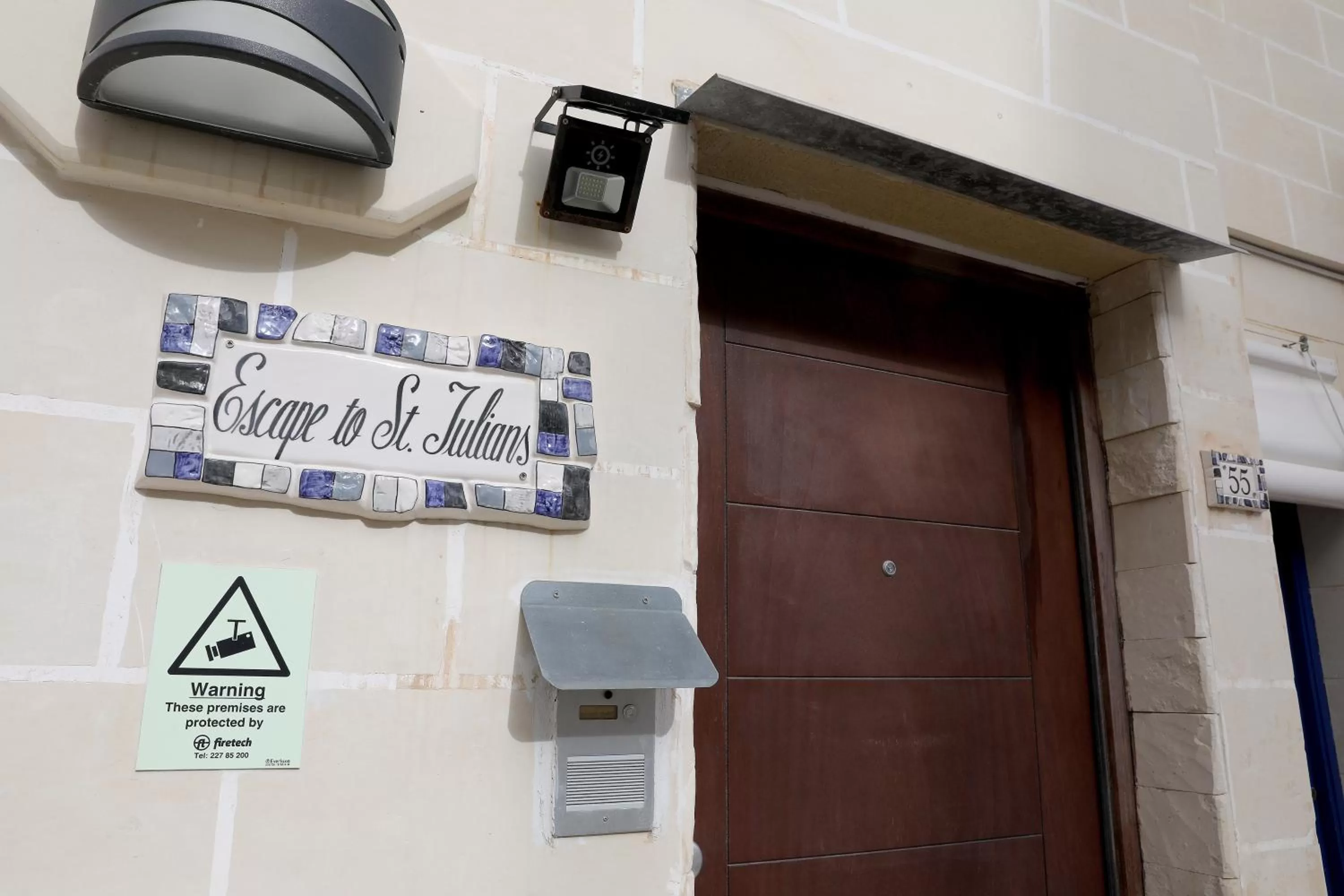 Property building in Escape to St Julians