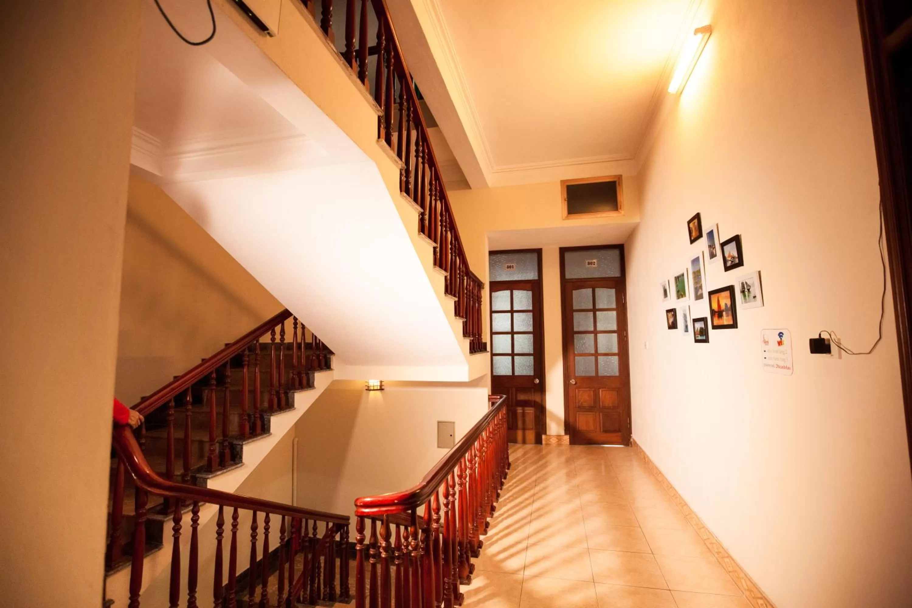 Decorative detail in Alex Ha Long Hotel