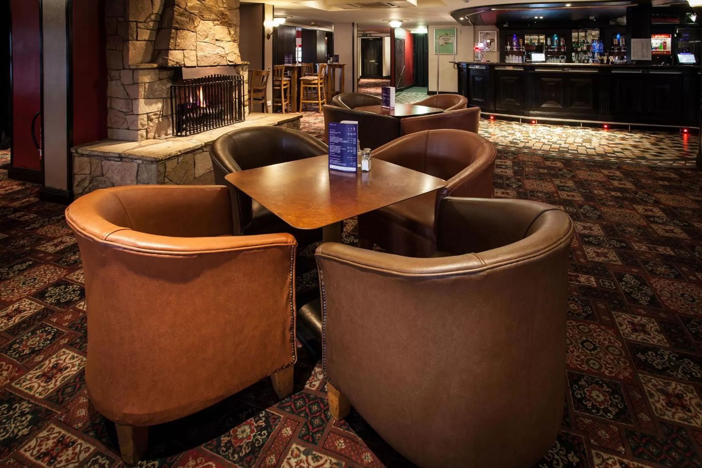 Lounge or bar in Strangford Arms Hotel