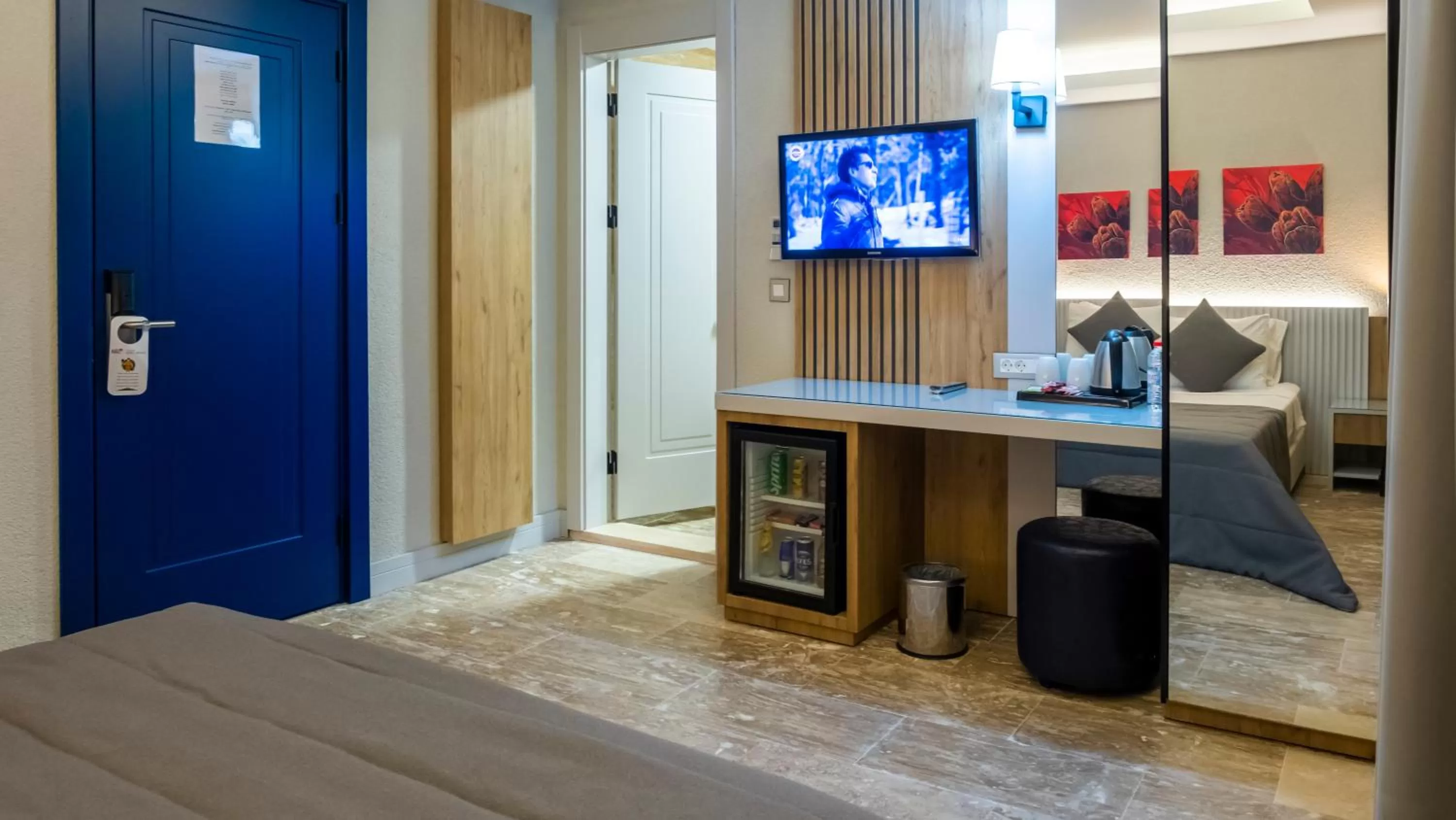 TV/Entertainment Center in Ariel Hotel Alaçatı