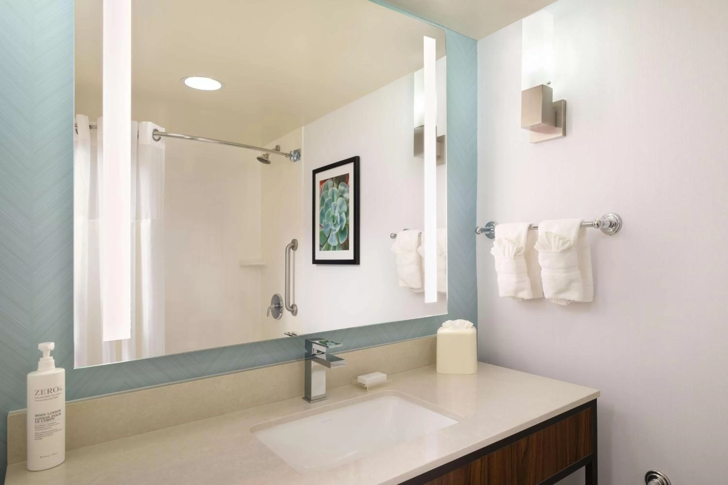 Bathroom in Hilton Garden Inn Houston/Bush Intercontinental Airport