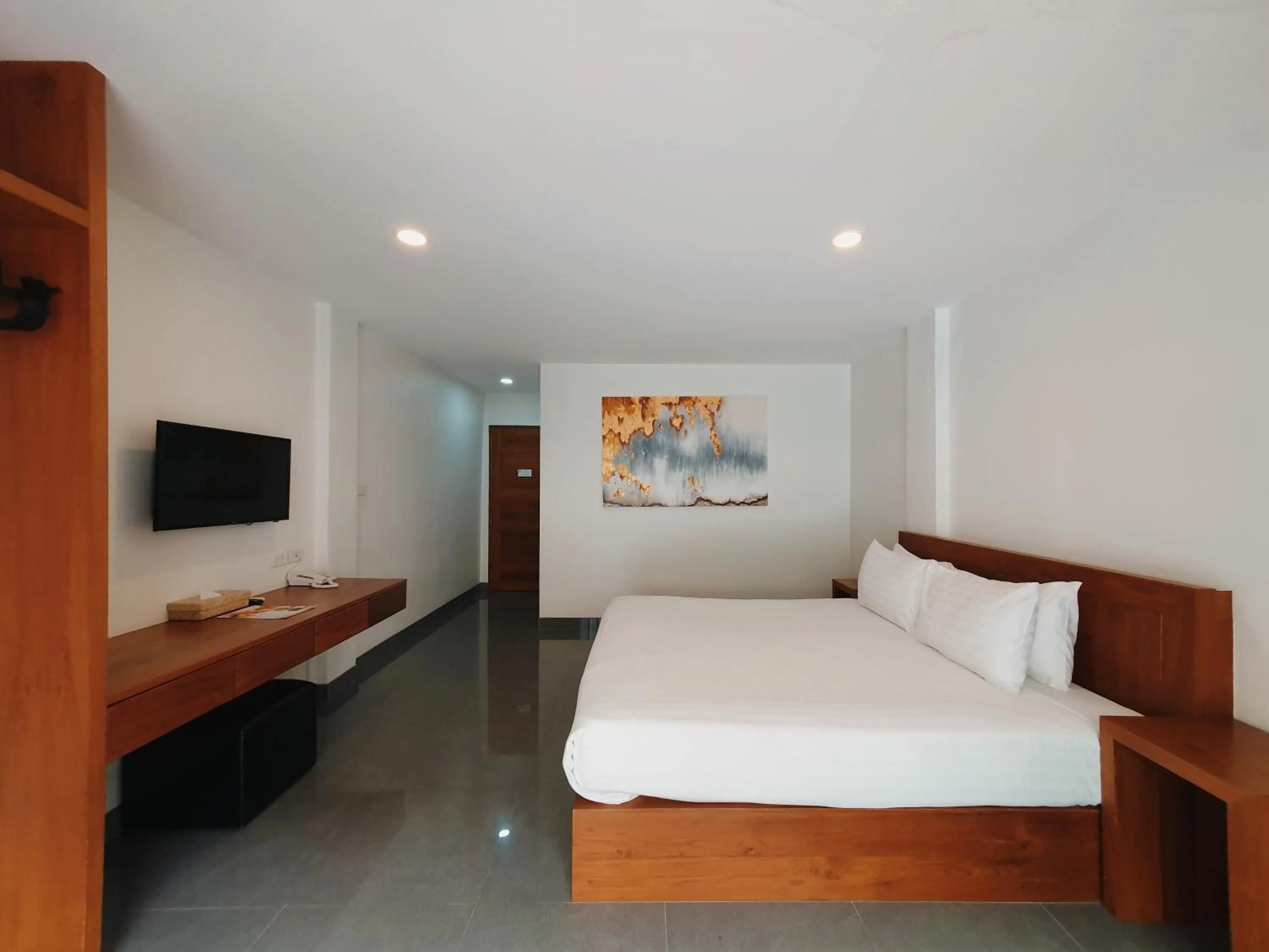 Bed in The Sila Boutique Bed & Breakfast