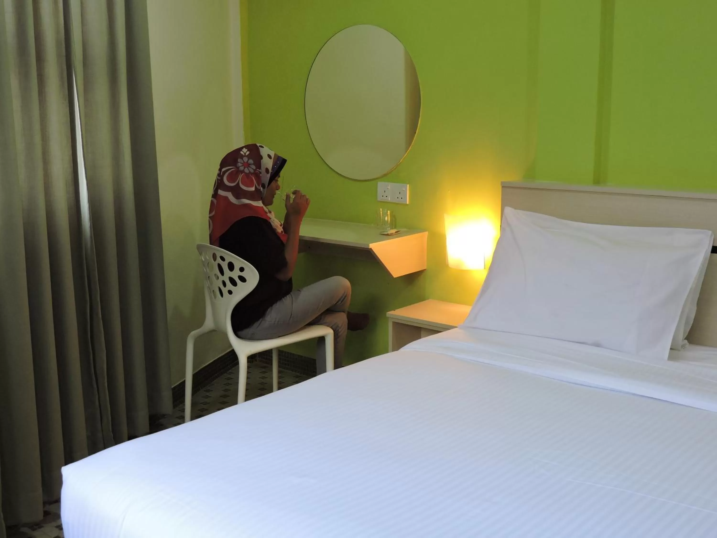 Bedroom, Bed in Merlin Hotel George Town Penang