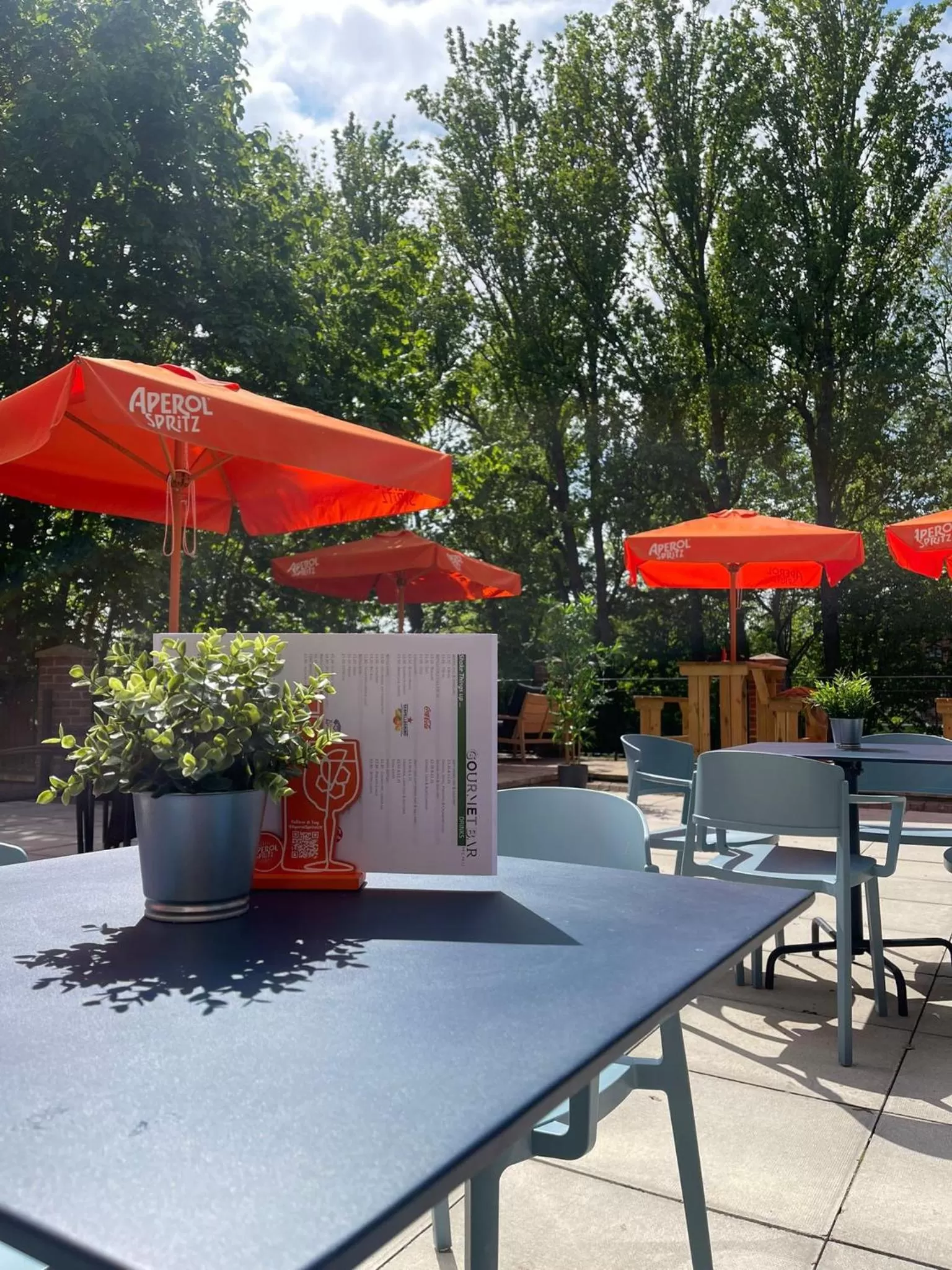 Patio in Novotel York Centre