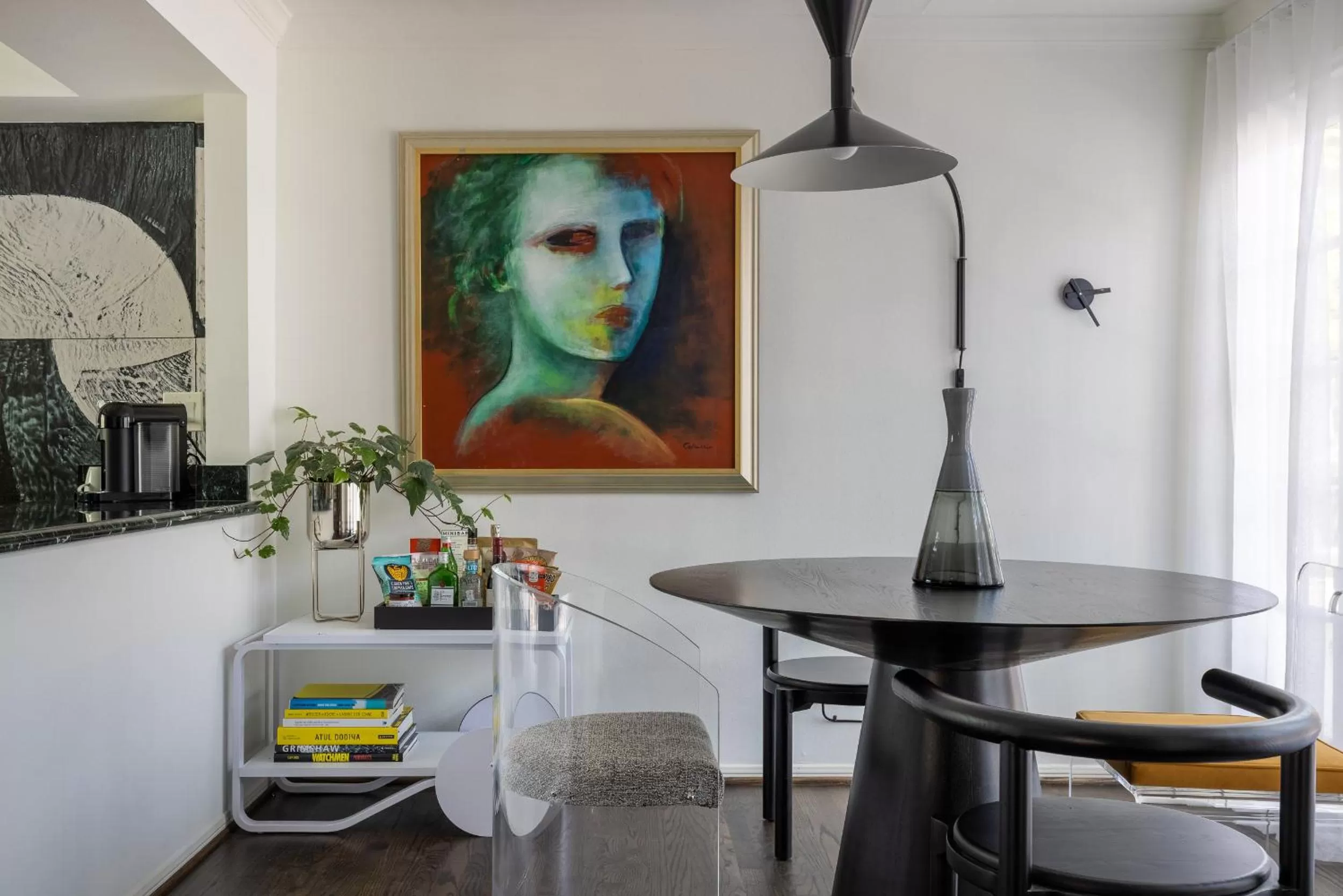 Kitchen or kitchenette in La Colombe d'Or Hotel