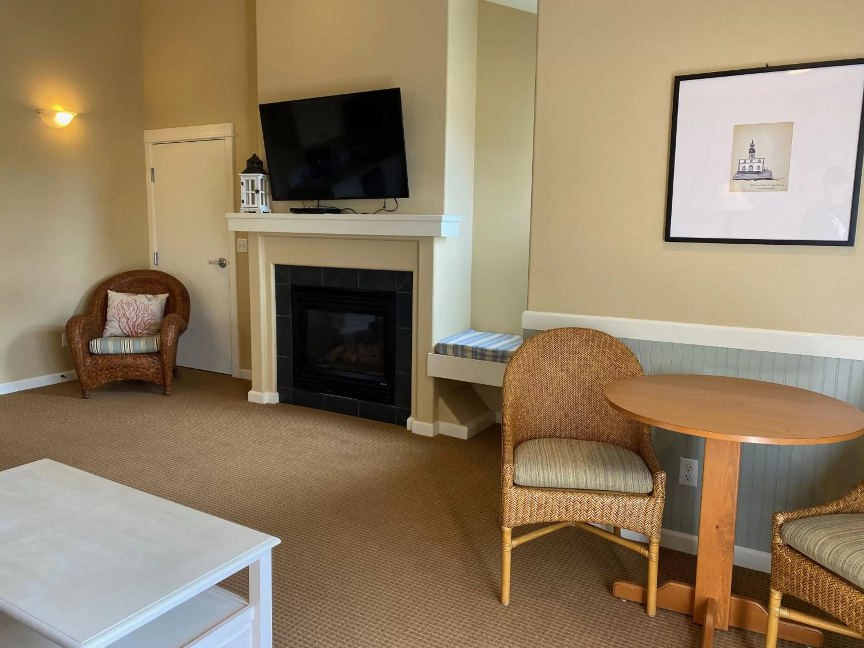 Living room, Seating Area in Lighthouse Inn