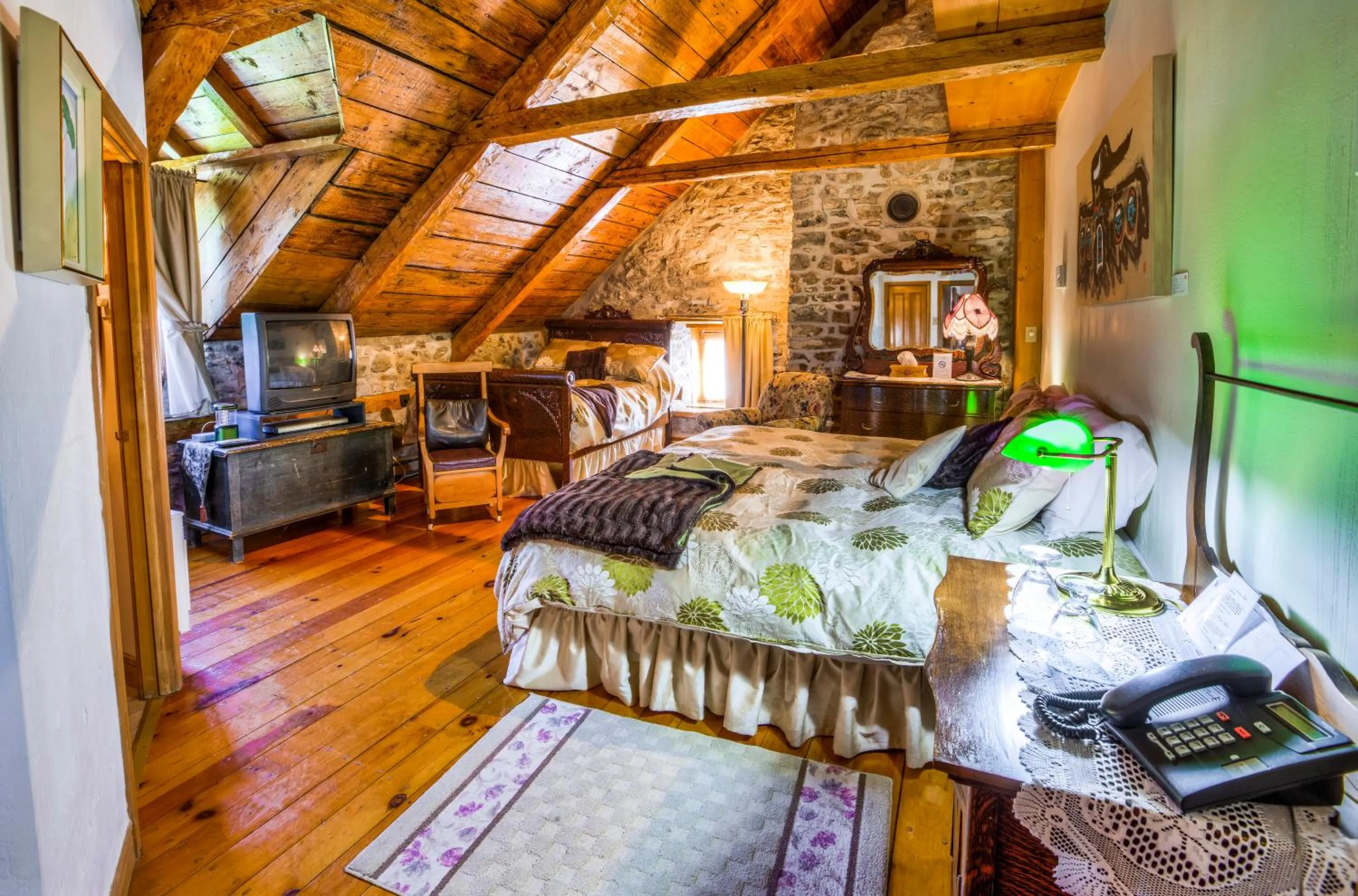 Bed in Auberge Baker