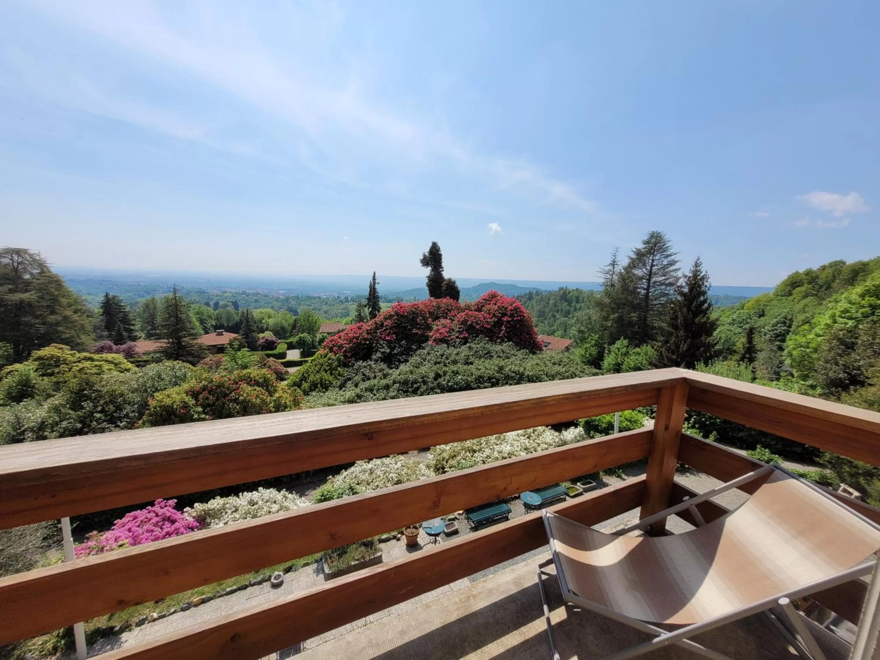 Balcony/Terrace in B&B Villa Tavallini