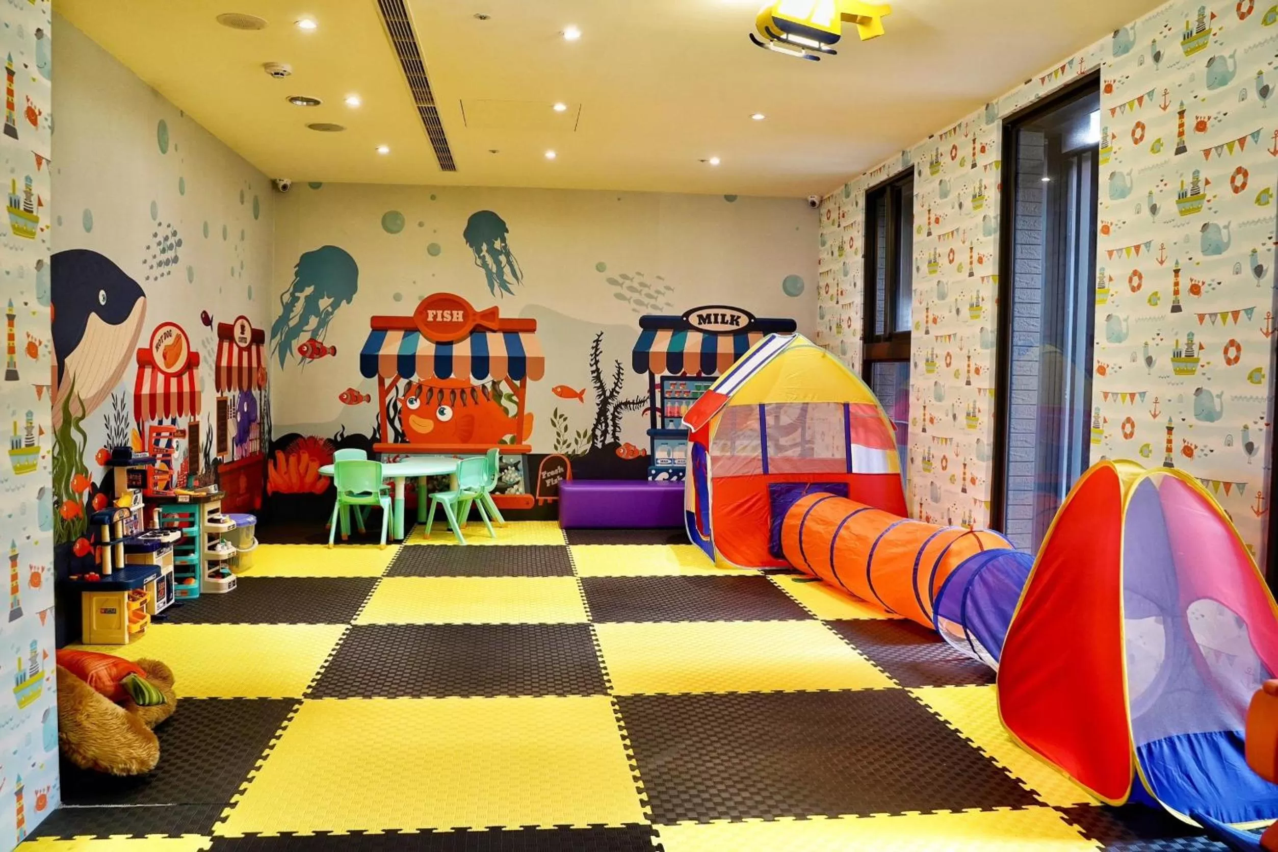 Children play ground in Tenz Go Hotel