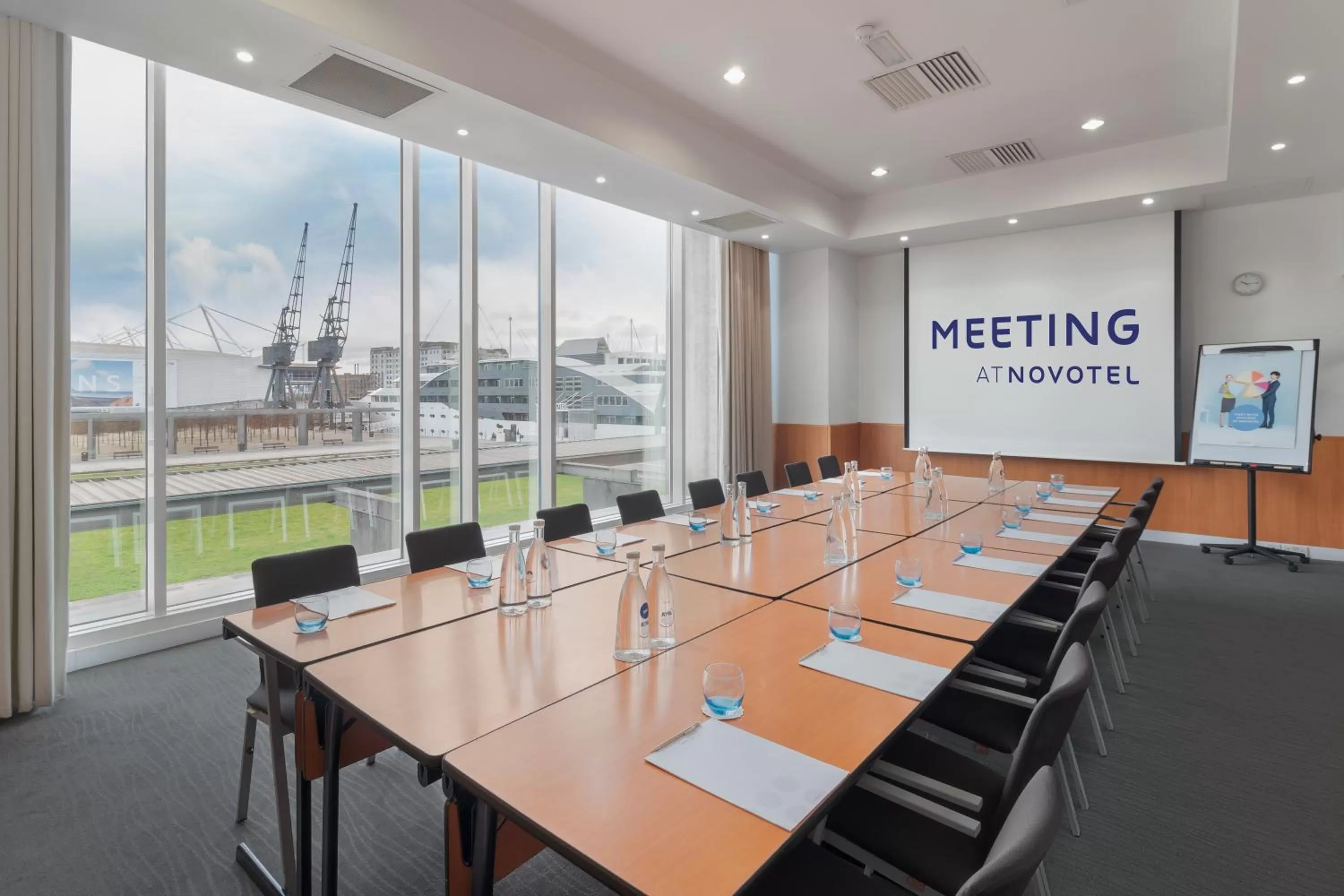 On site in Novotel London Excel