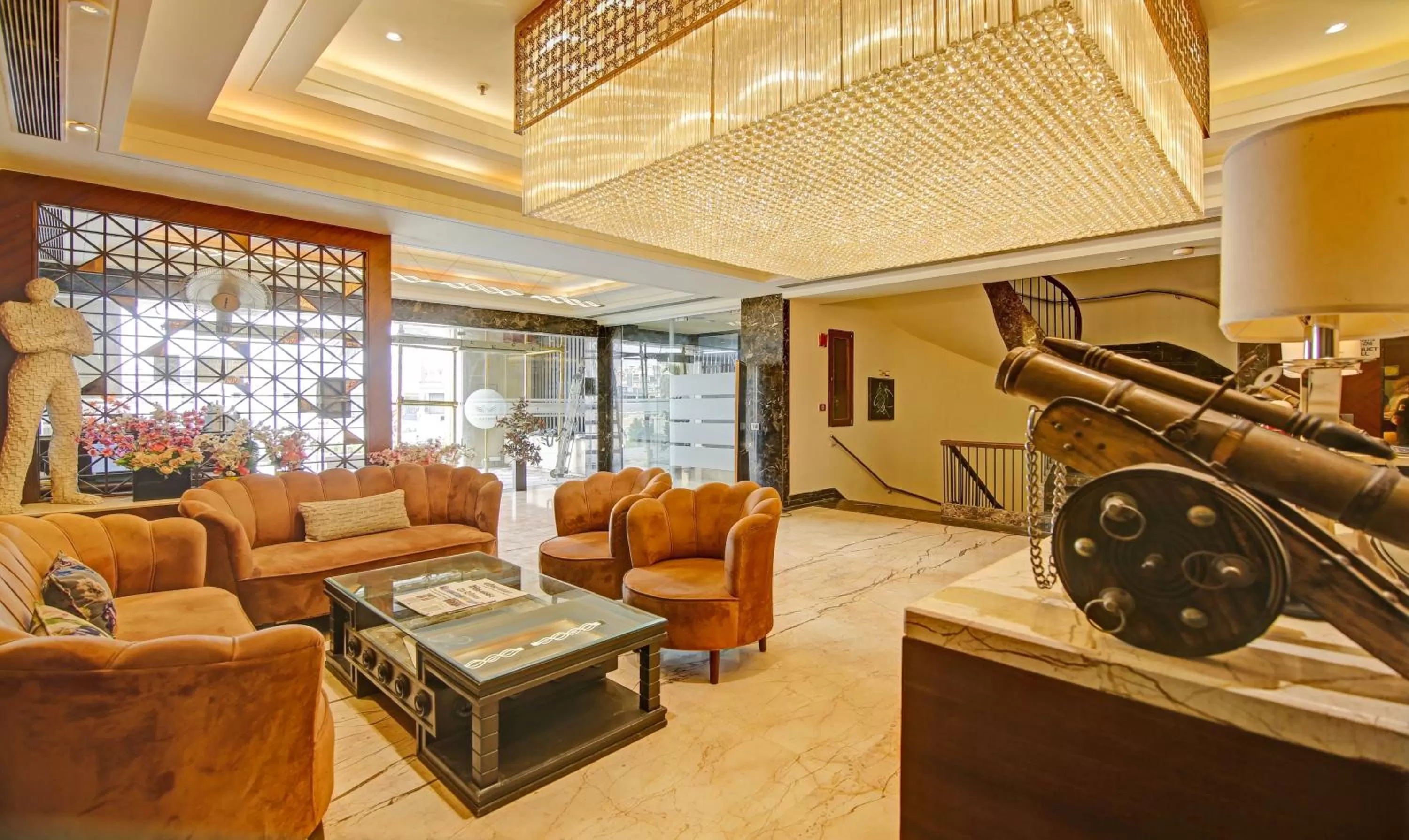 Lobby or reception in Treebo Premium Arista