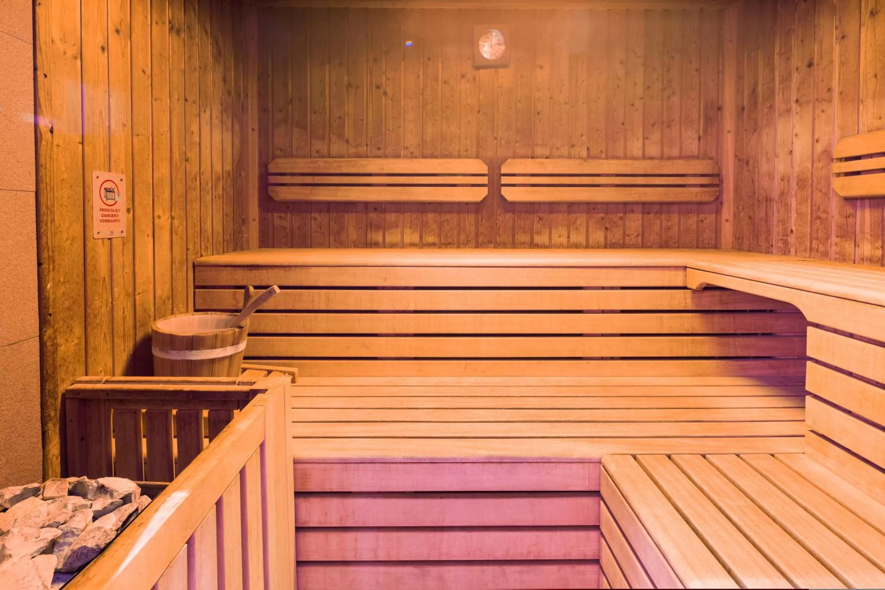 Sauna in Art & Hotel Aeroporto