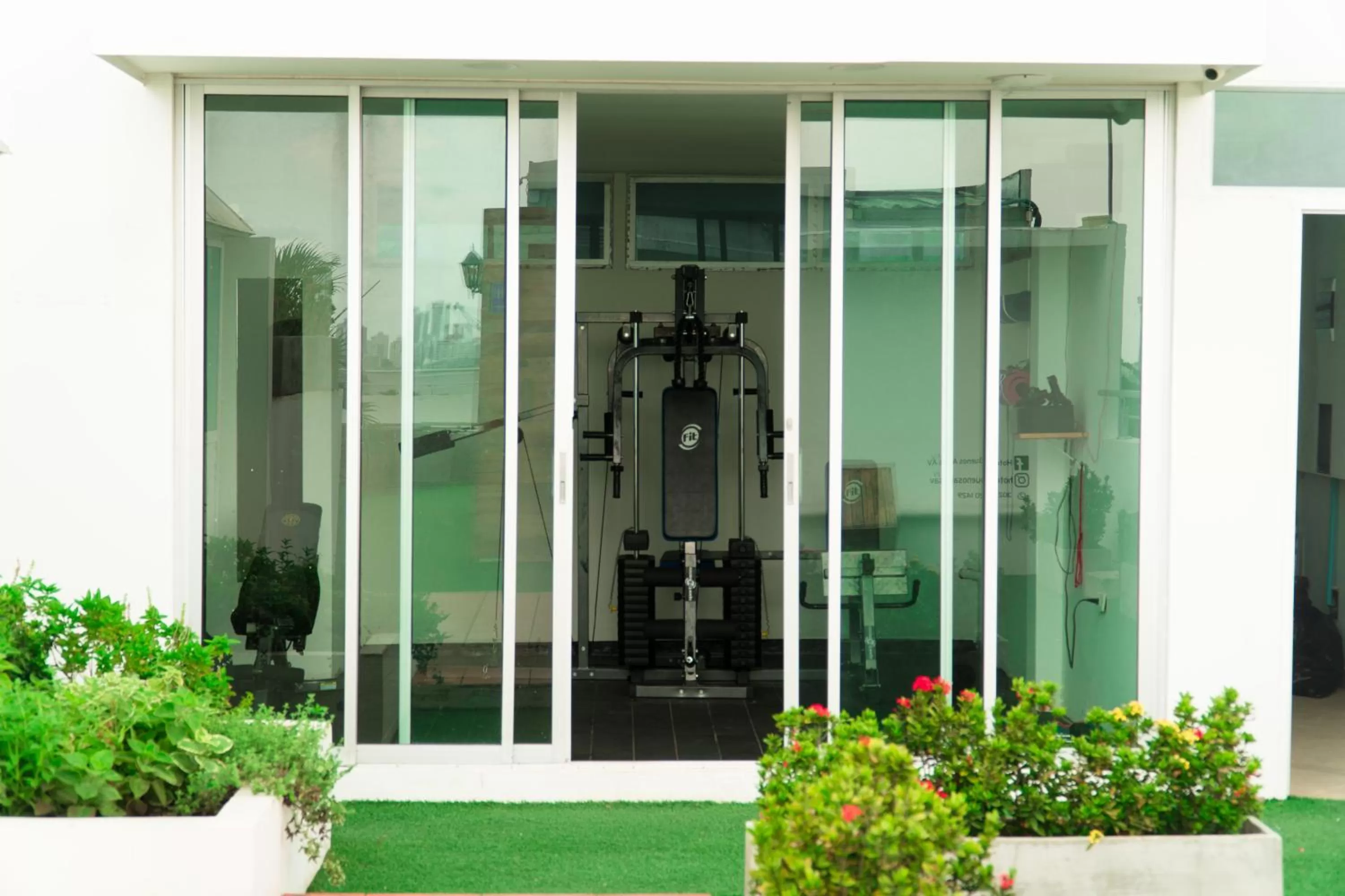 Fitness centre/facilities in Hotel Buenos Aires