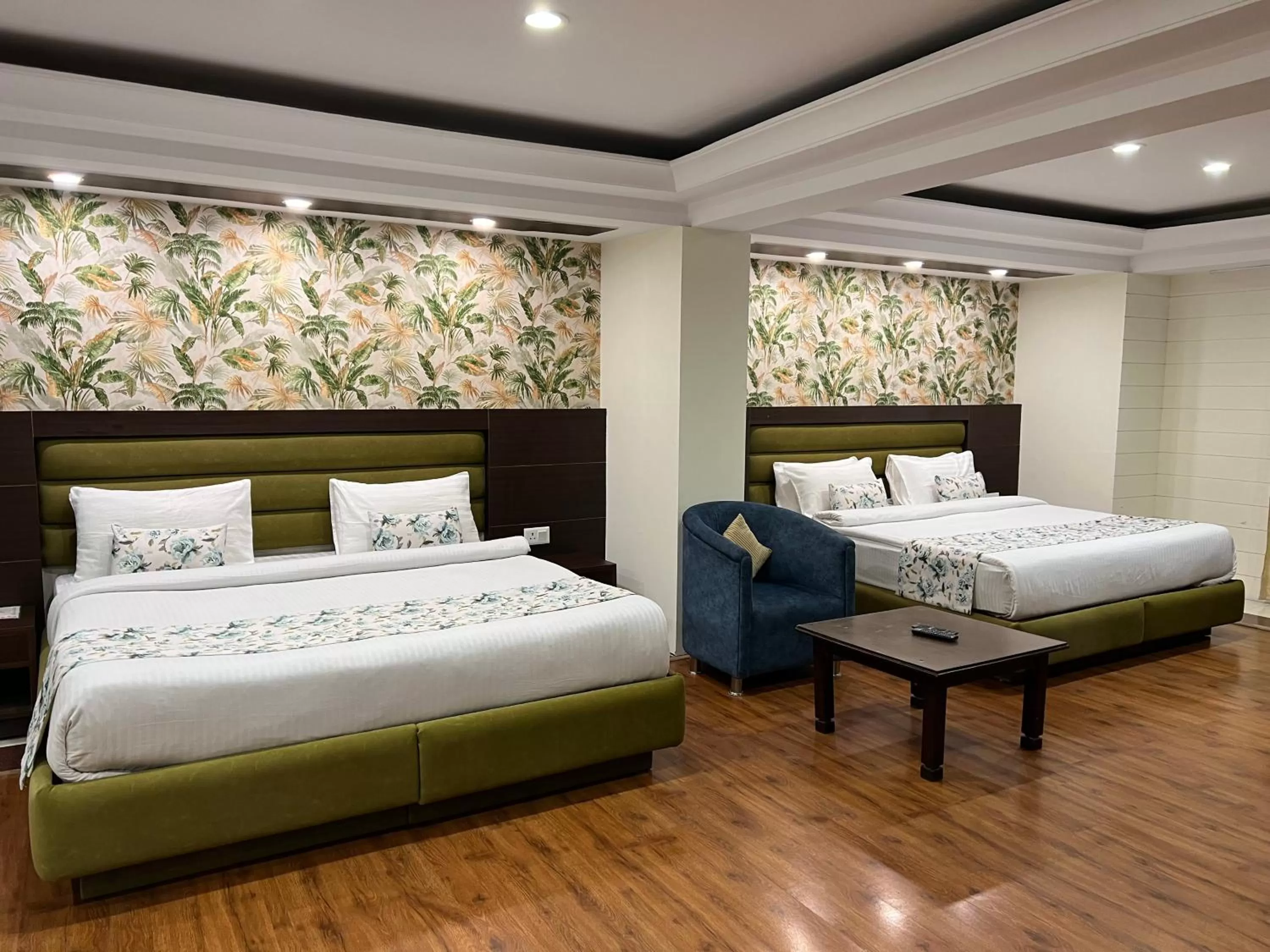 Bed in Hotel Shiva Continental