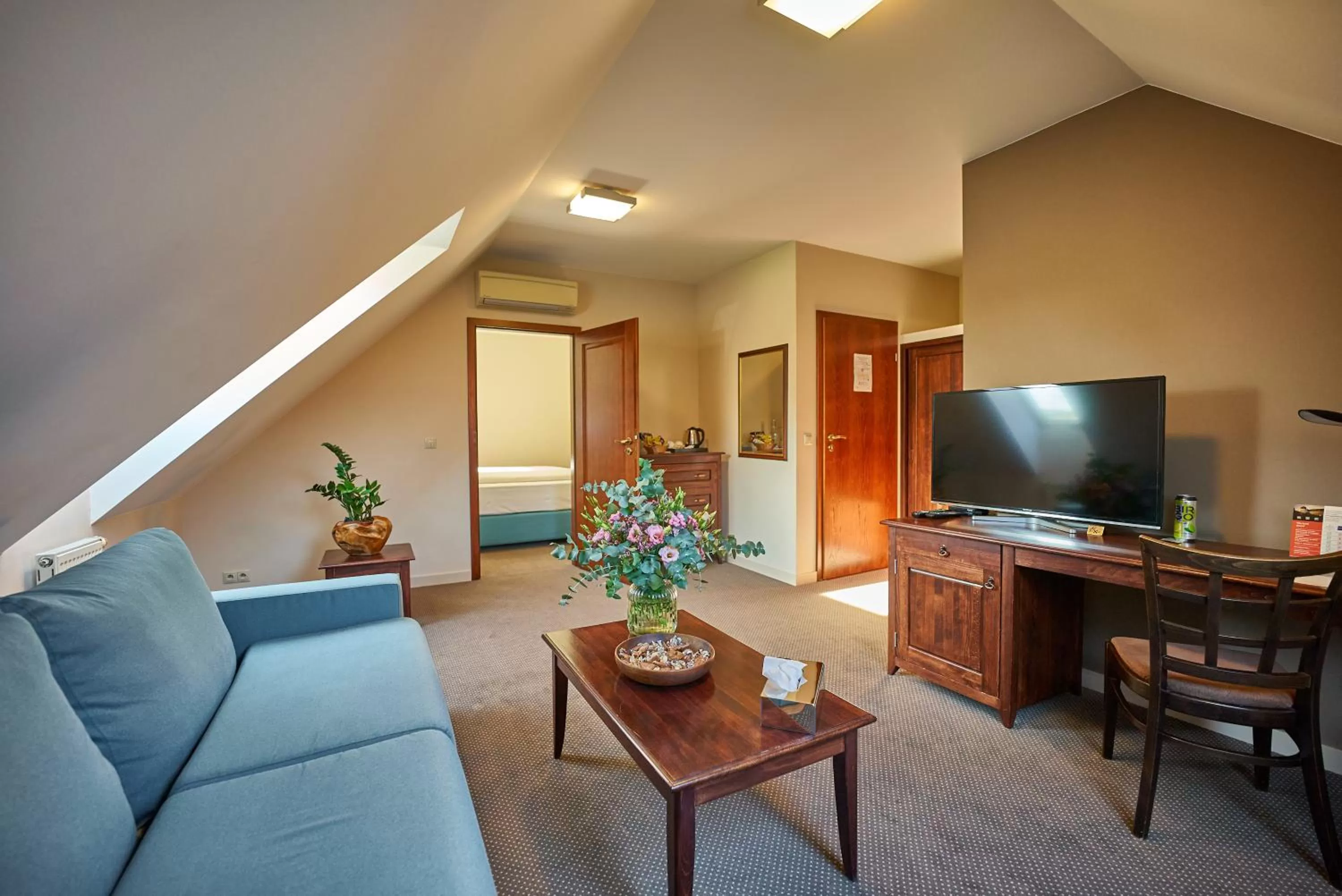 Living room in Pension & Restaurant PATRIOT Trnava