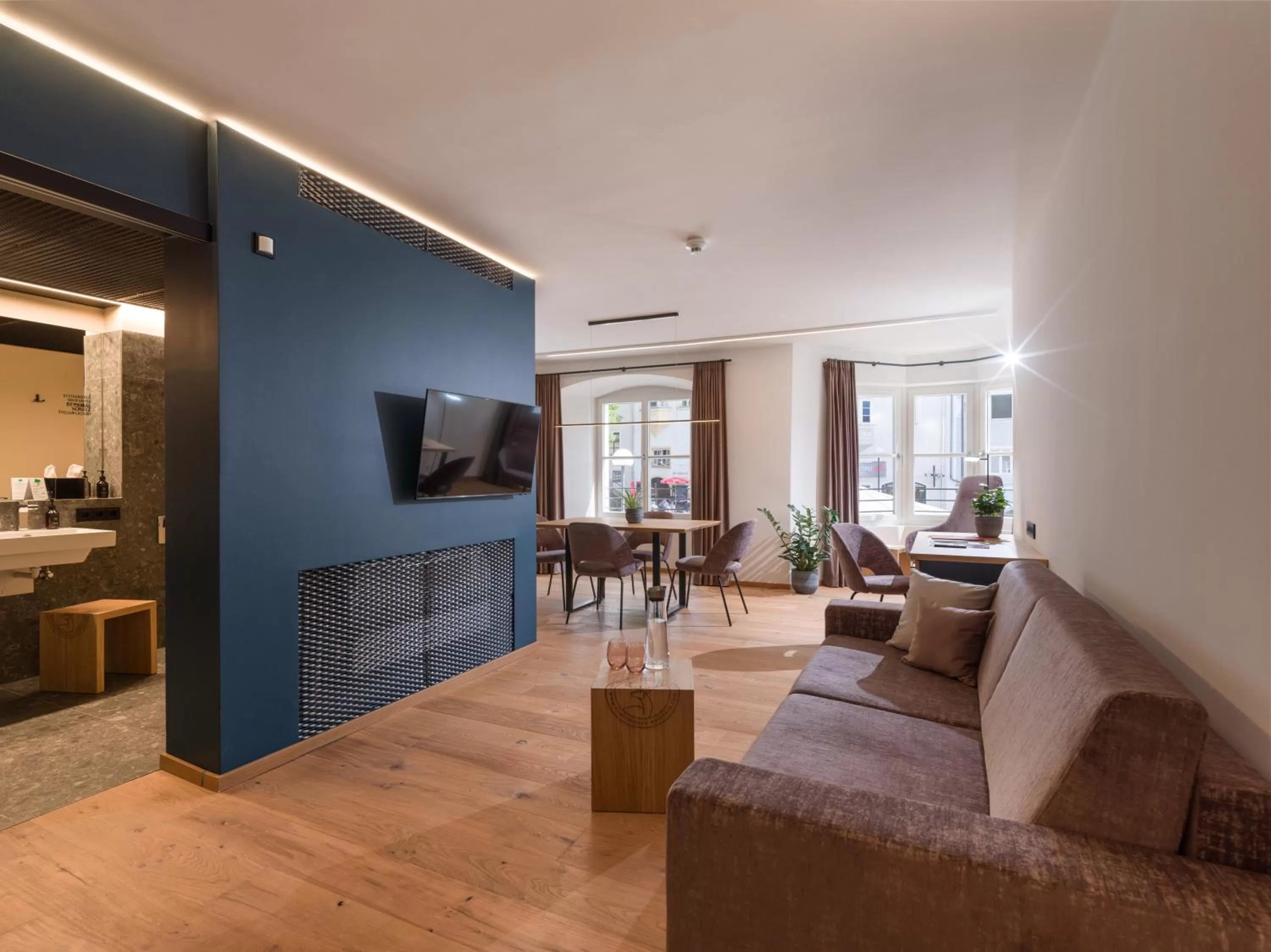 Living room, Seating Area in Platzhirsch Kufstein