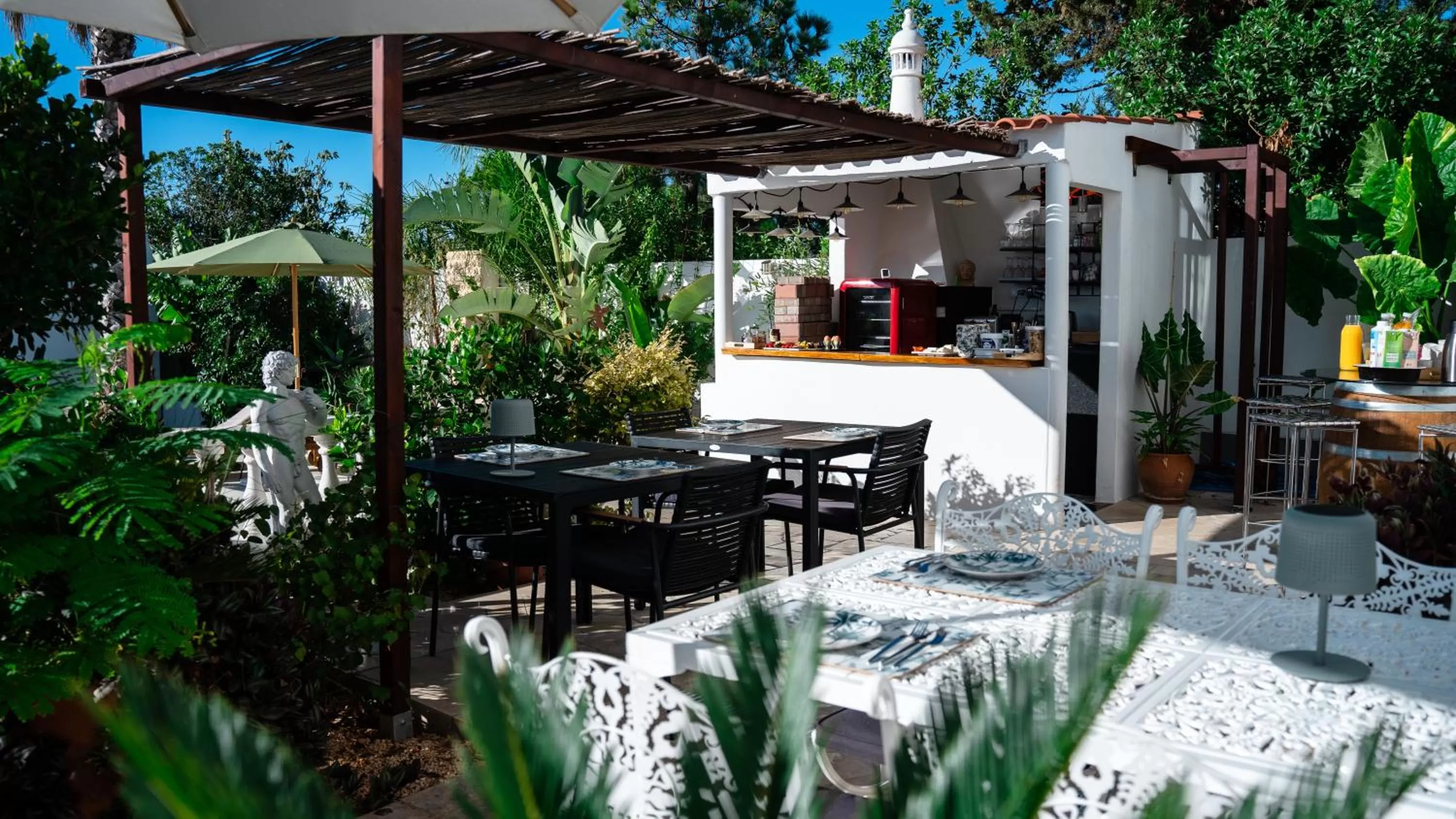 Balcony/Terrace in Palm View Guesthouse, adults only