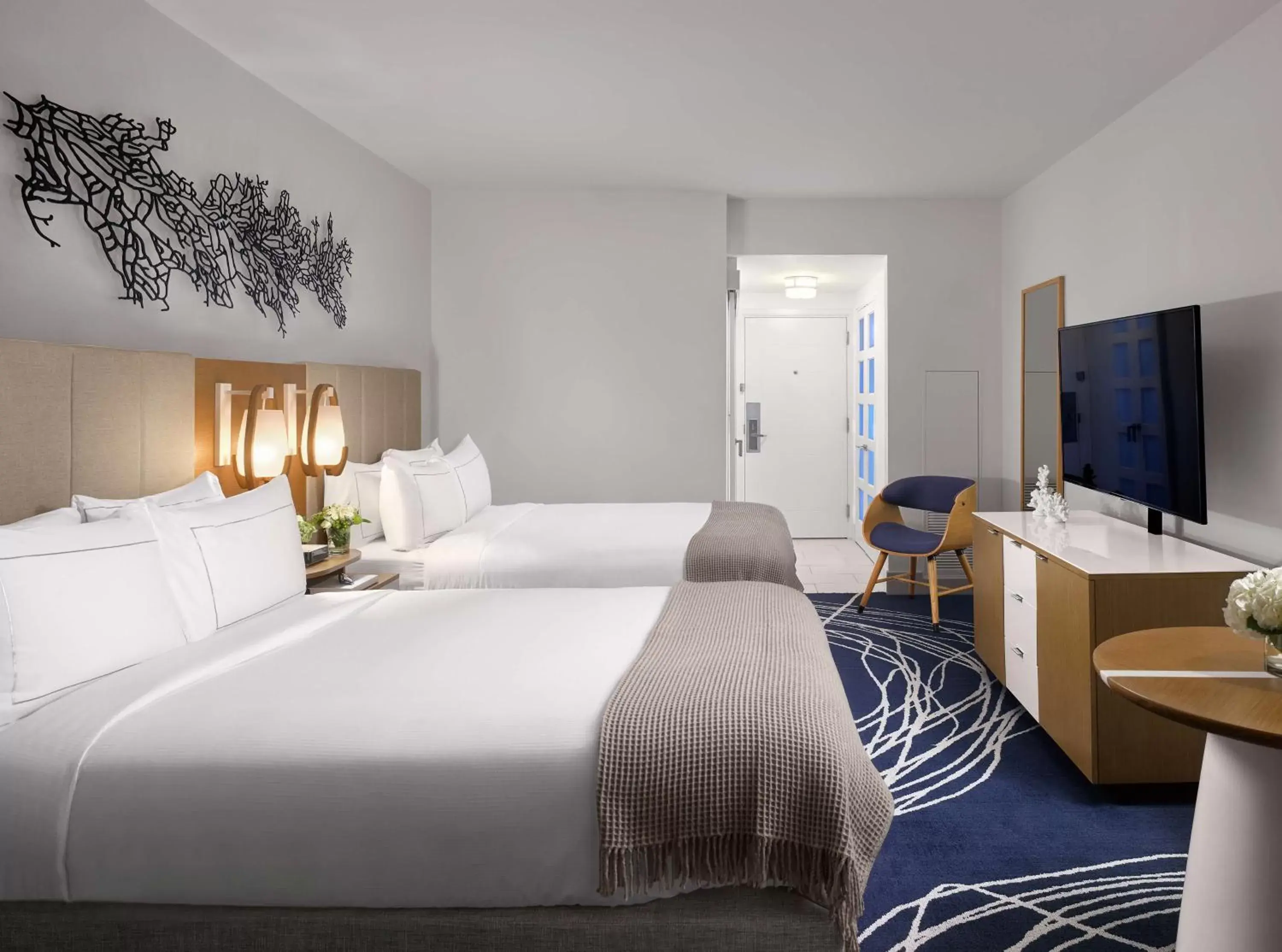 Double Room with Two Double Beds - Mobility and Hearing Access in Hilton Fort Lauderdale Marina Double Room with Two Double Beds - Mobility and Hearing Access in Hilton Fort Lauderdale Marina