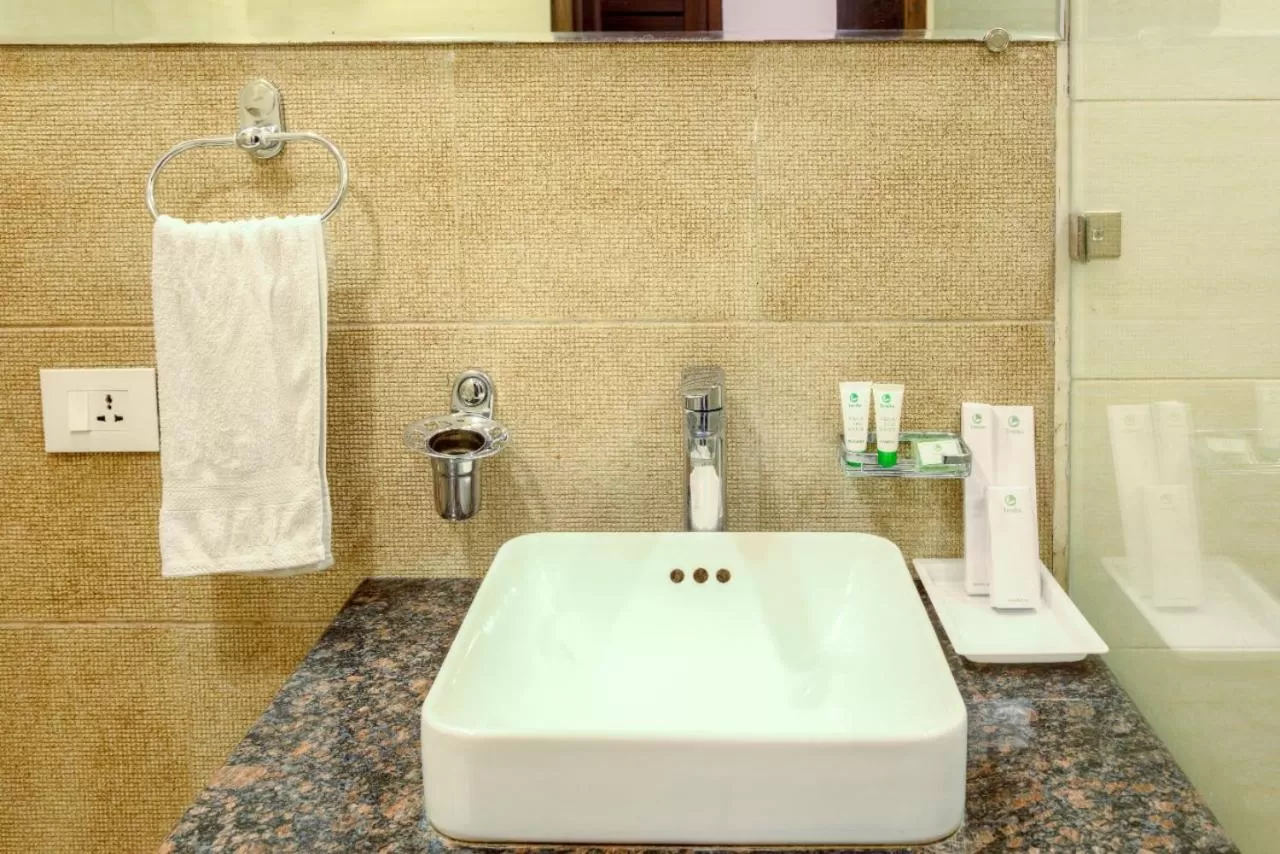 Bathroom in Hotel Dreamland Chandigarh
