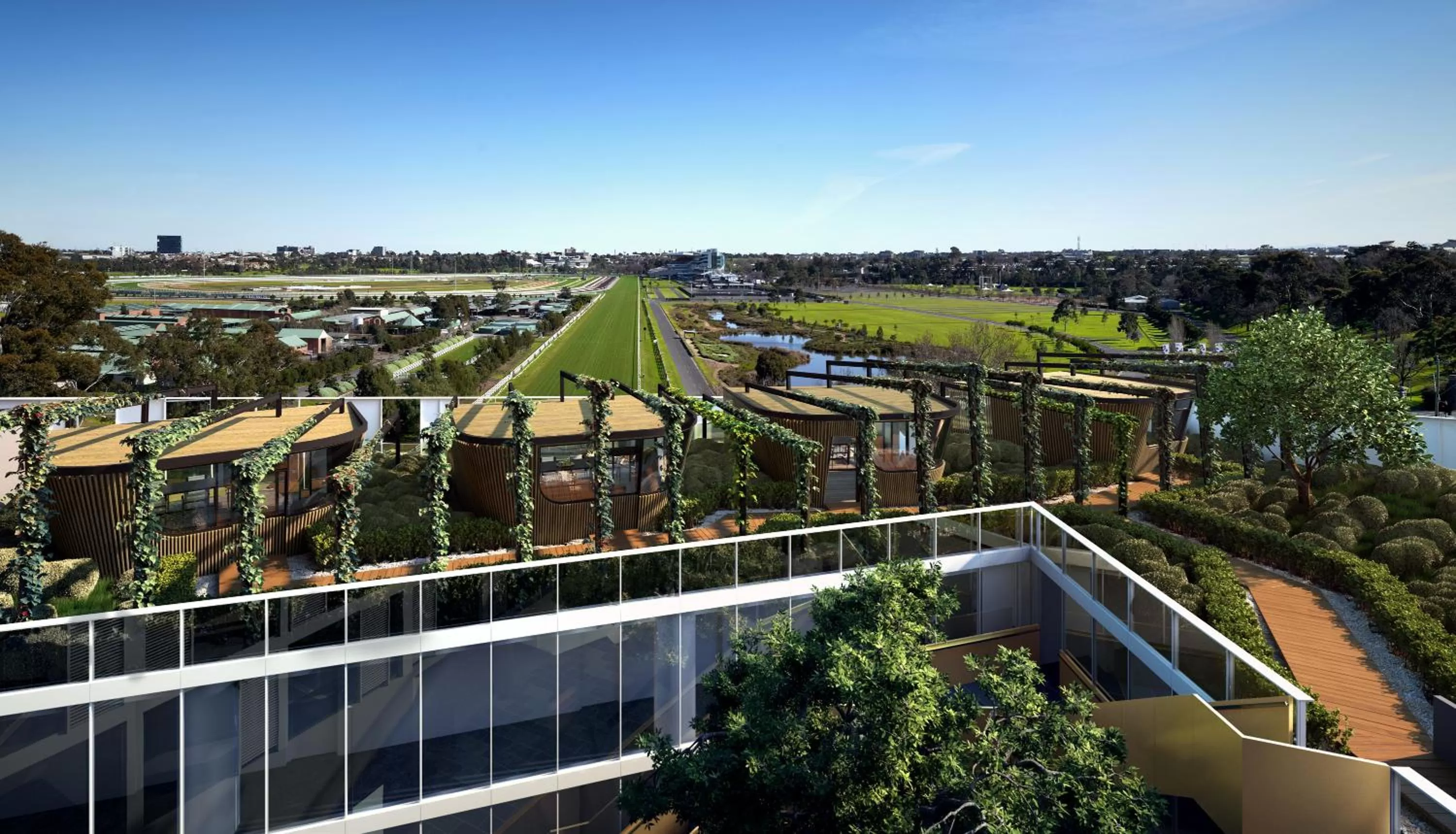 Bird's eye view in Quest Flemington Central