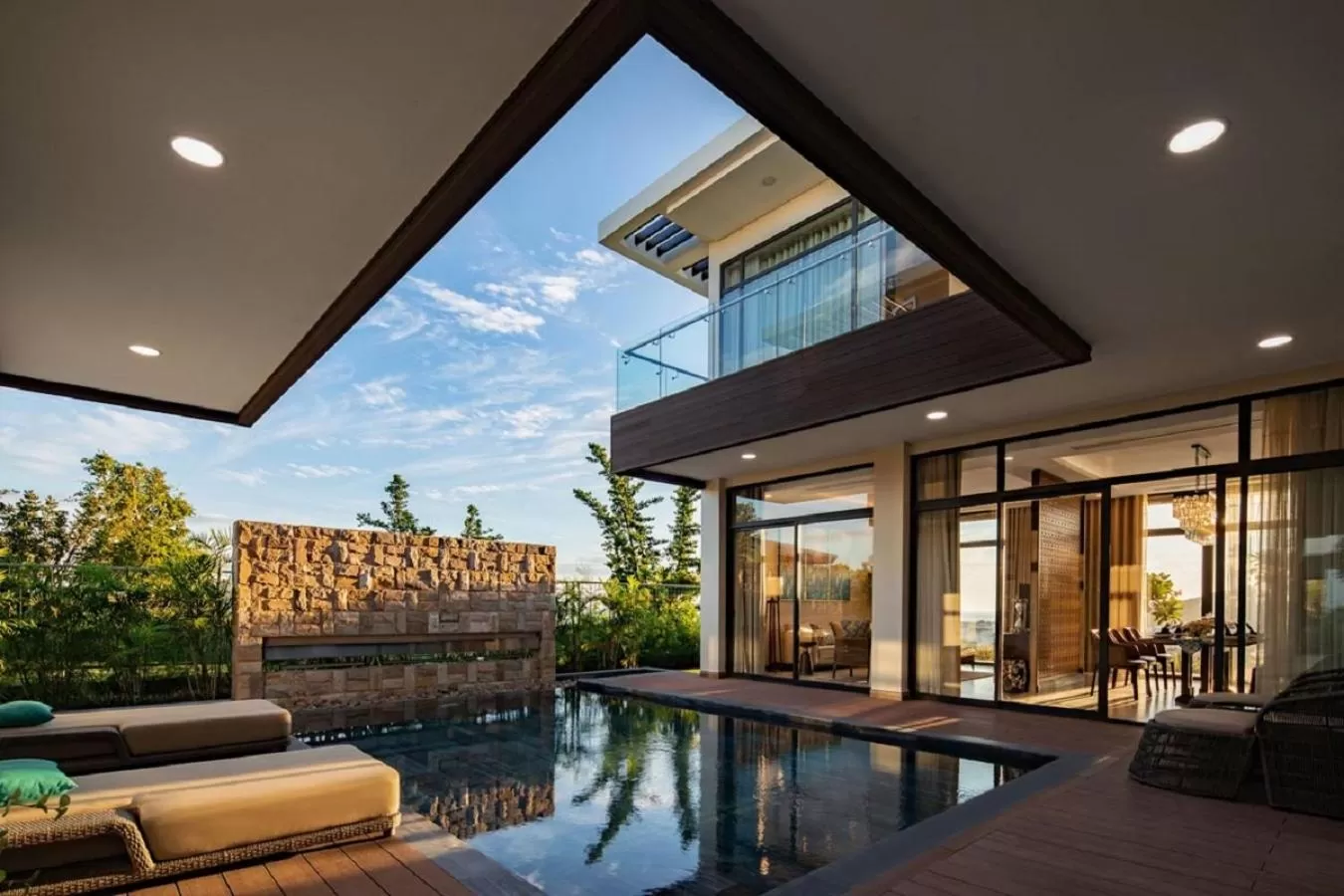 Patio in Wyndham Grand KN Paradise Cam Ranh