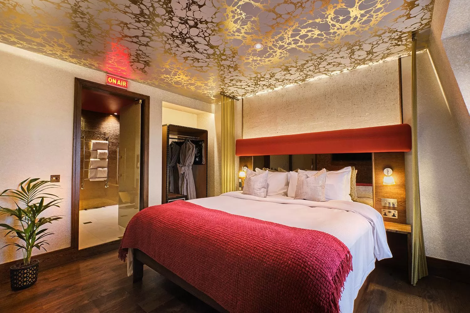 Bed in The Megaro Hotel - Kings Cross St Pancras, London