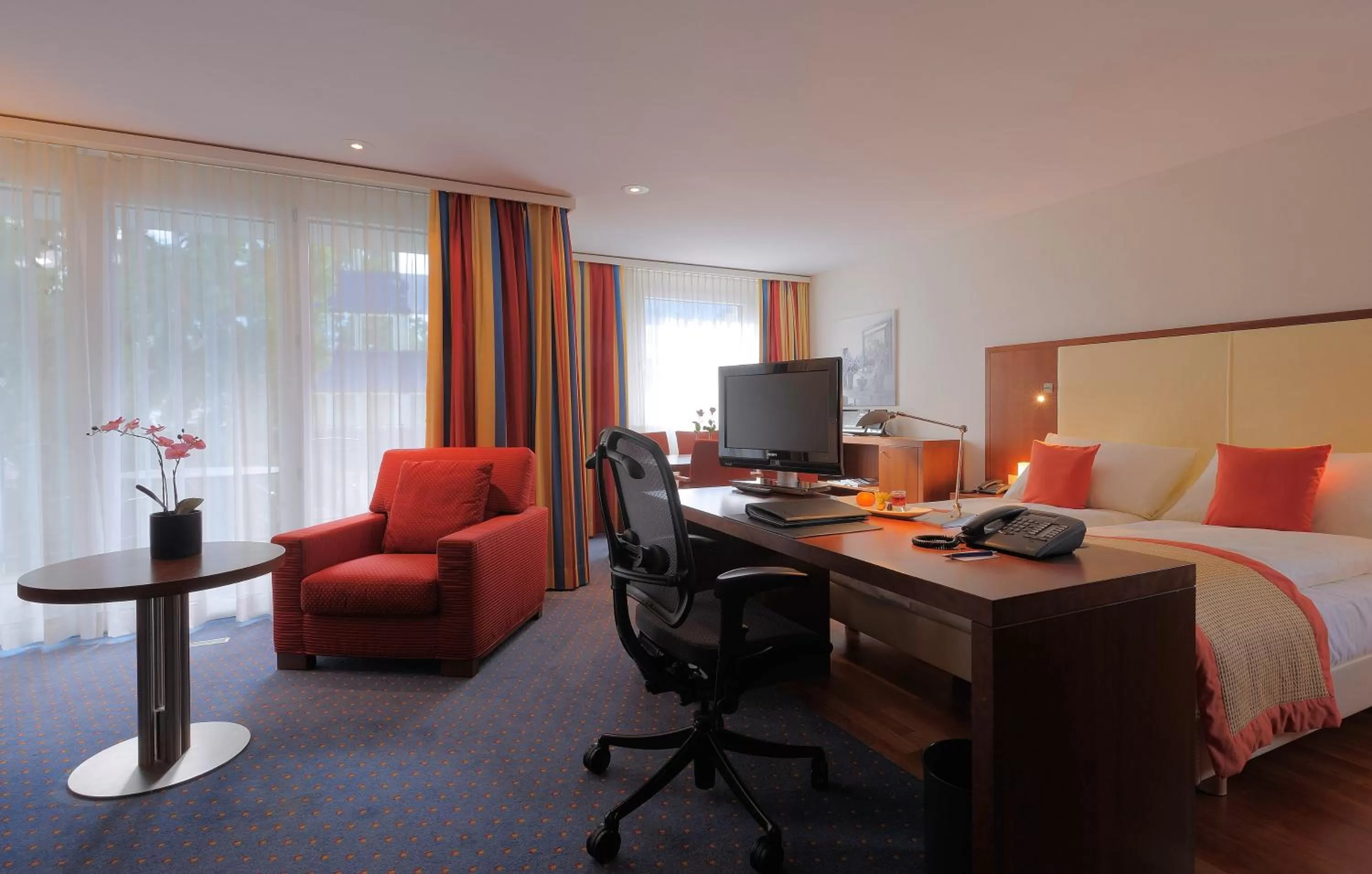 Photo of the whole room, Bed in Radisson Blu Hotel, St. Gallen