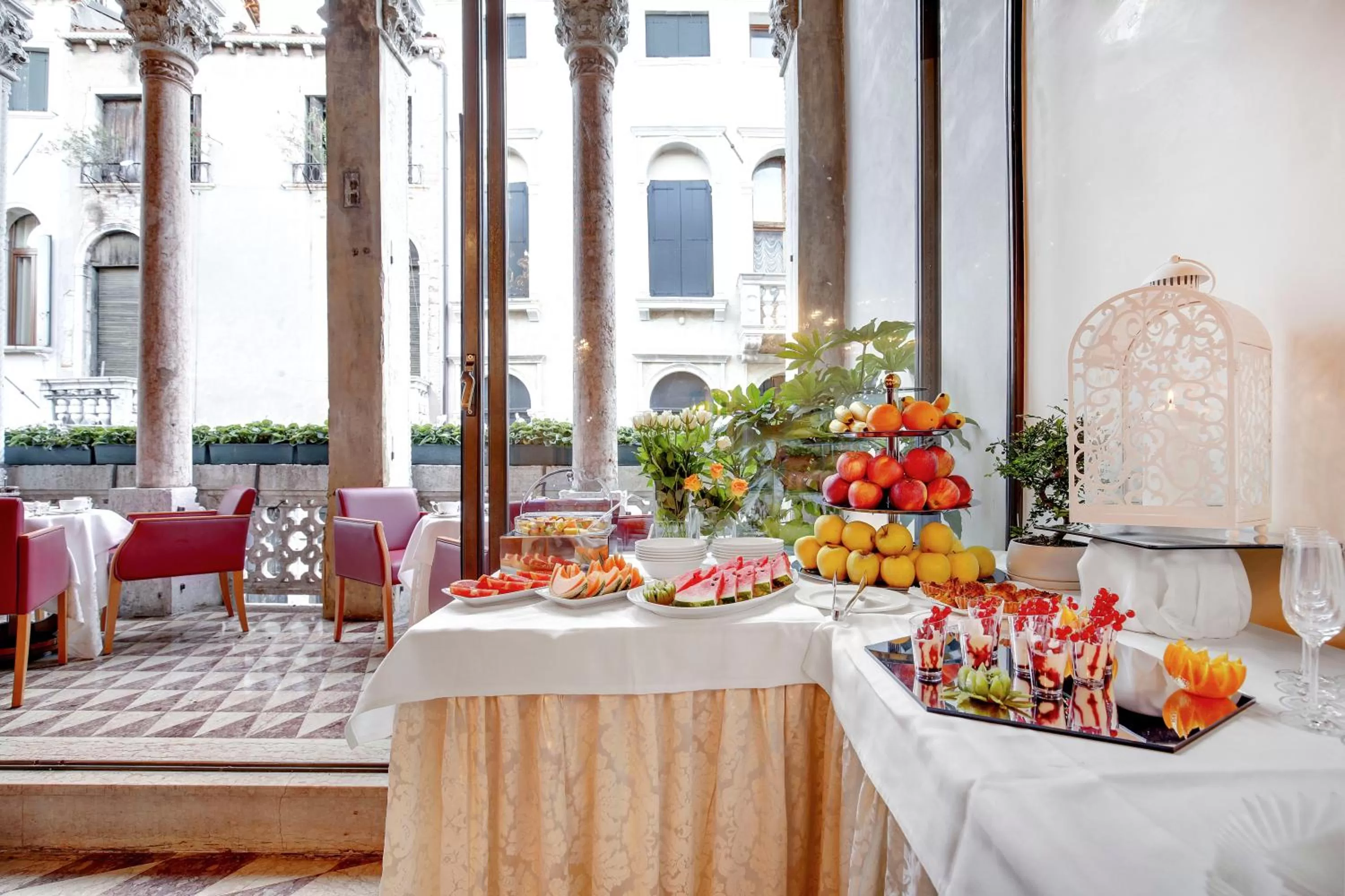 Food close-up in Hotel Donà Palace