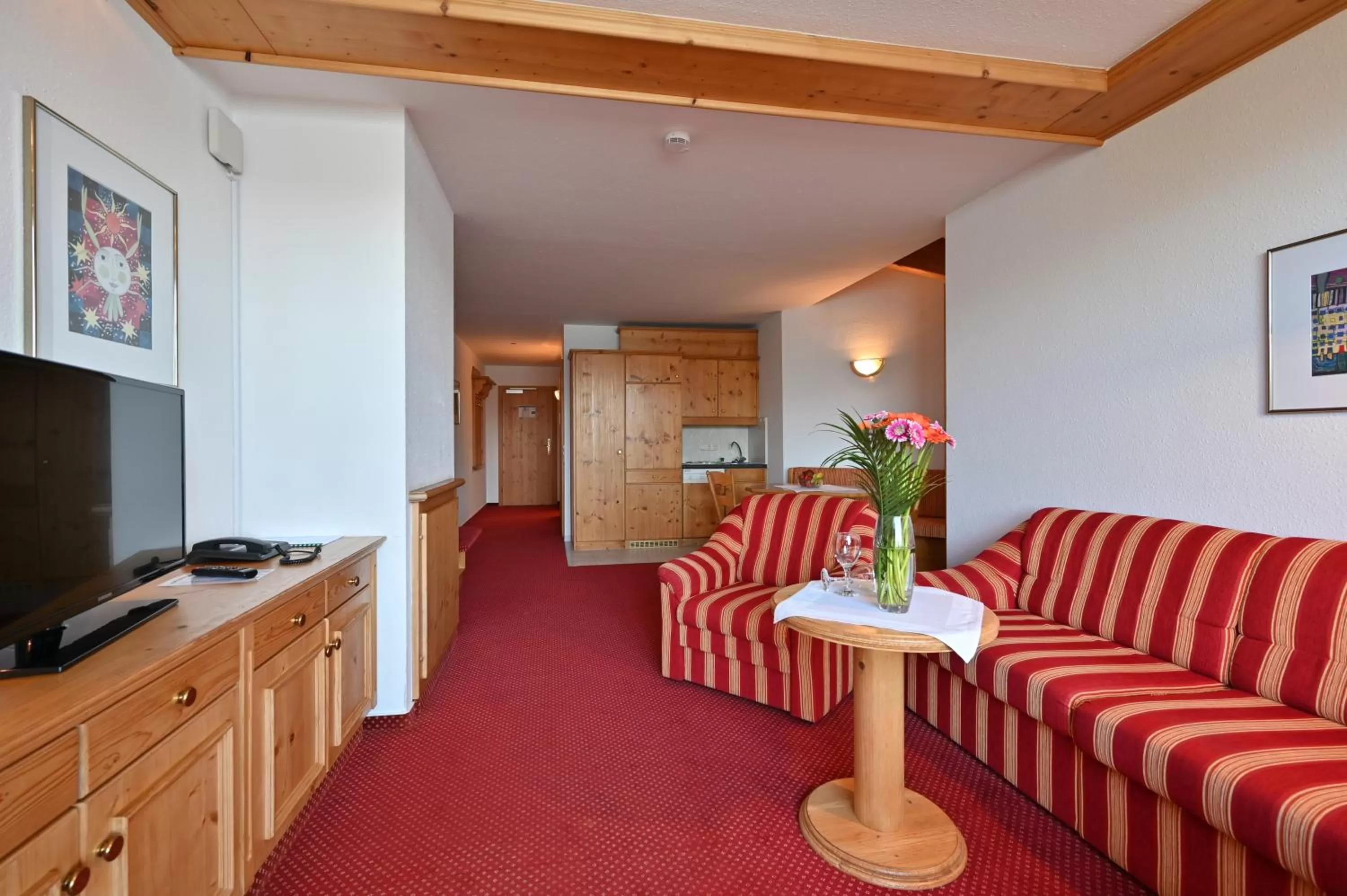 Seating area in Residenz Hopfensee