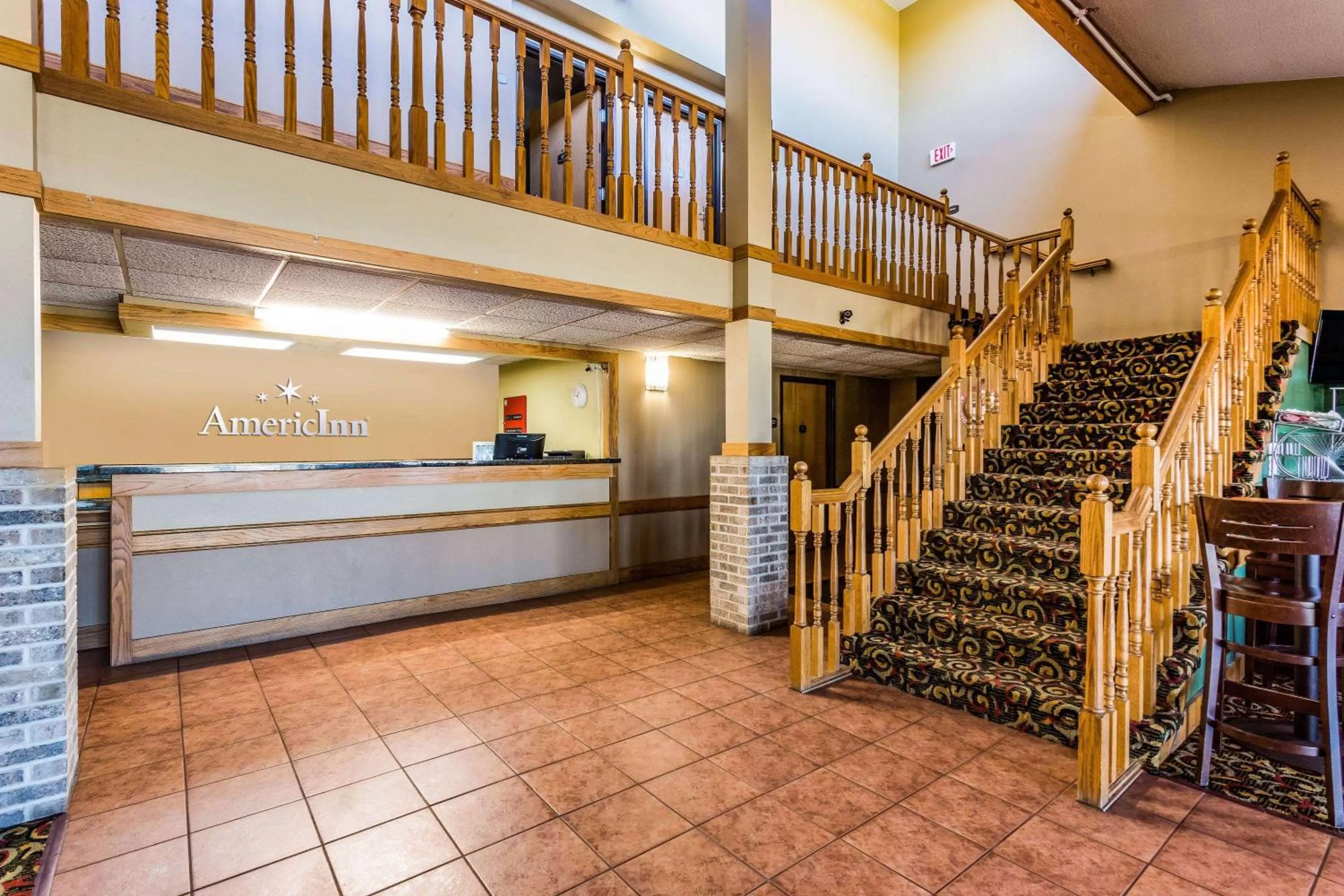 Lobby or reception in AmericInn by Wyndham Blue Earth
