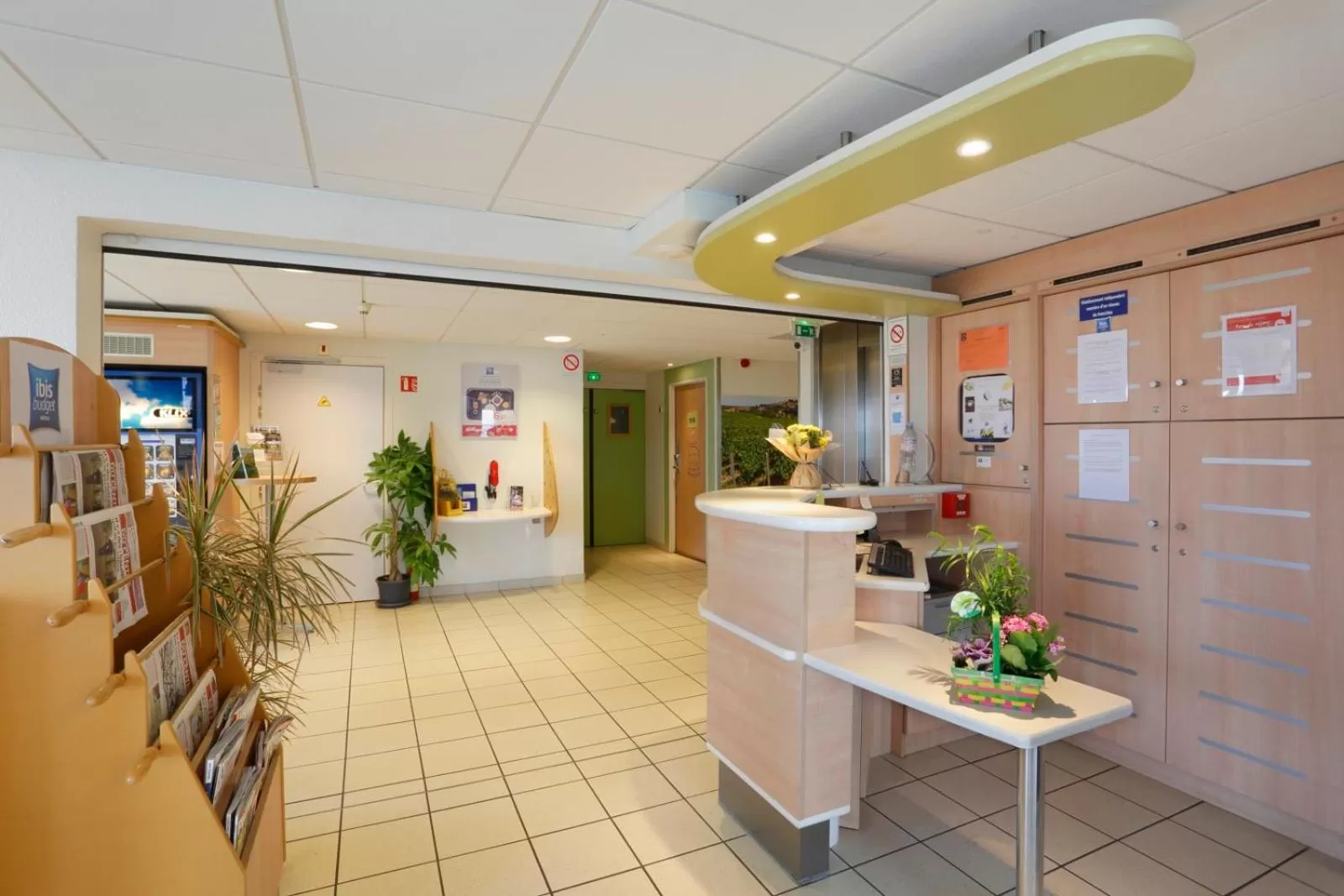 Lobby or reception in Hotel Ibis Budget Cosne Sur Loire