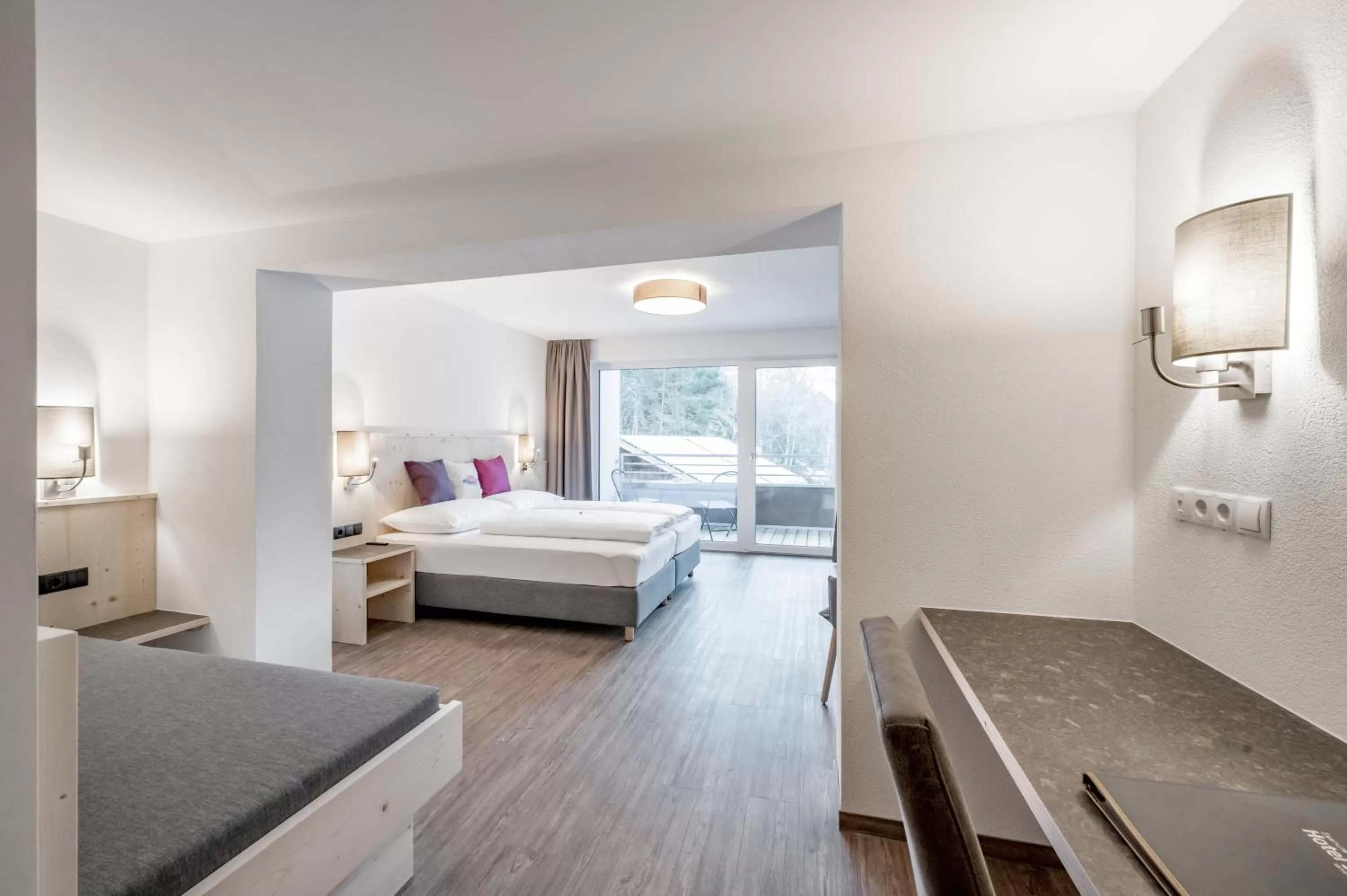 Bed in Seehüter's Hotel Seerose