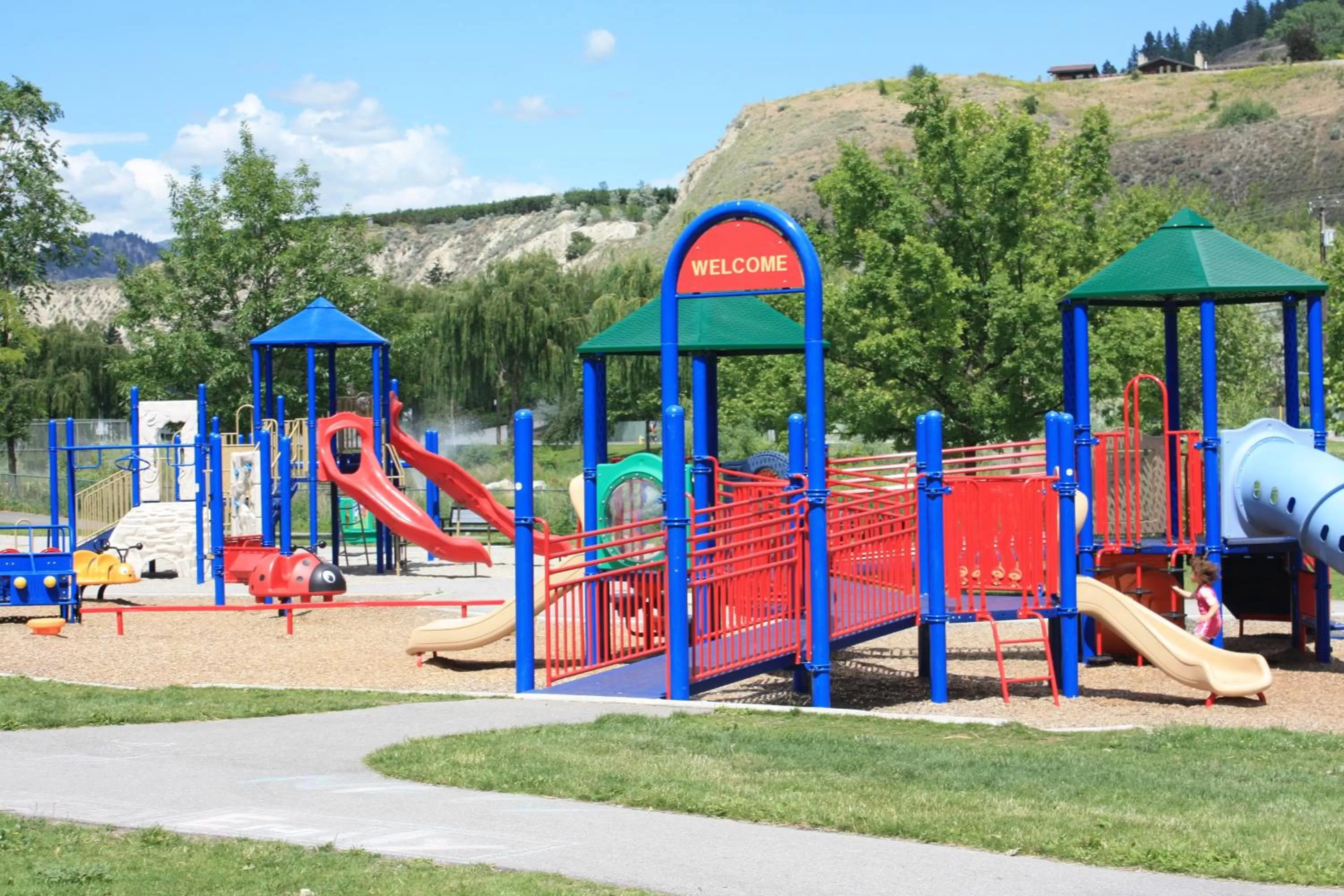 Children play ground, Children's Play Area in Sunny Beach Motel