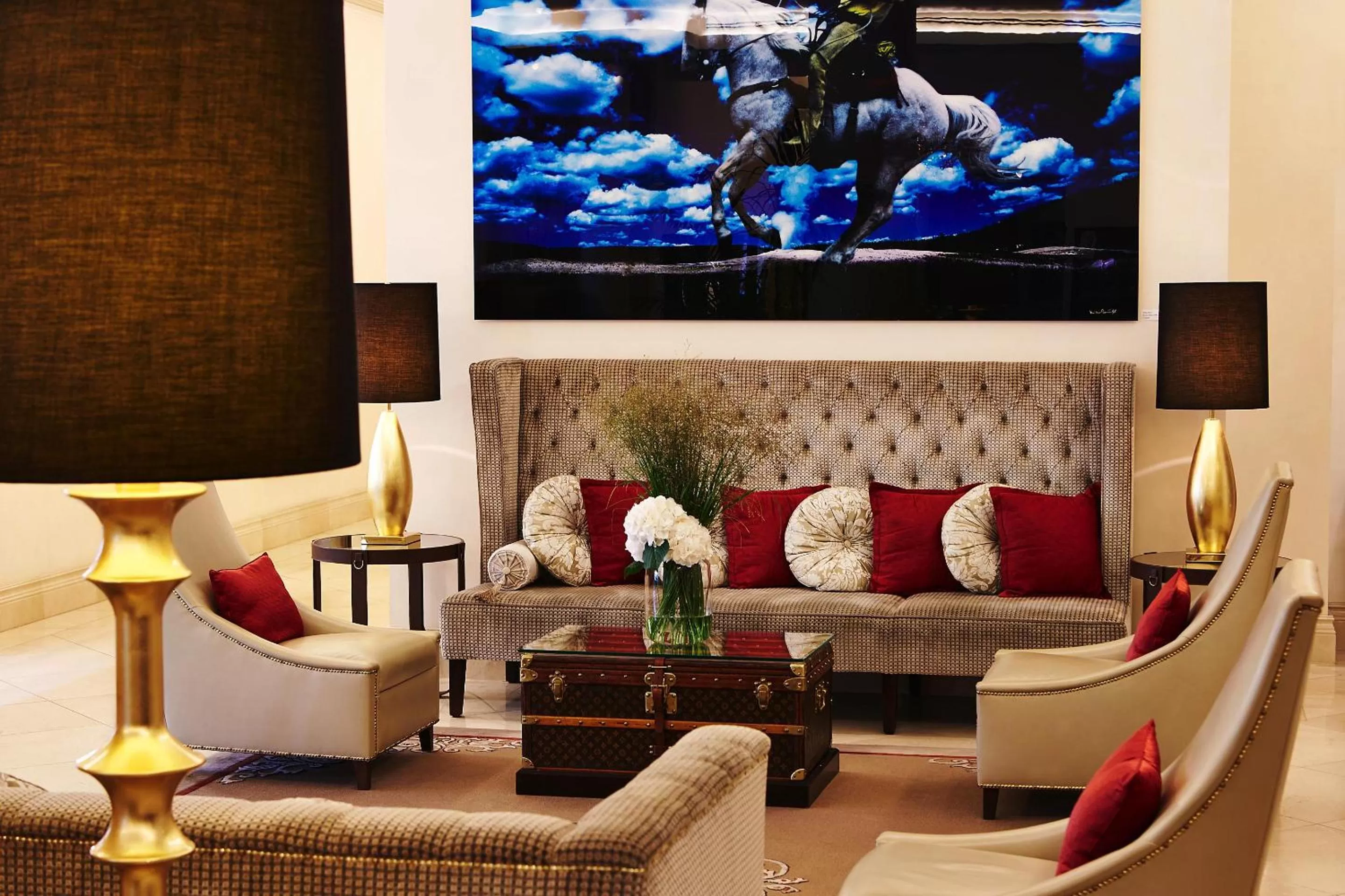 Lobby or reception in Steigenberger Icon Parkhotel Düsseldorf