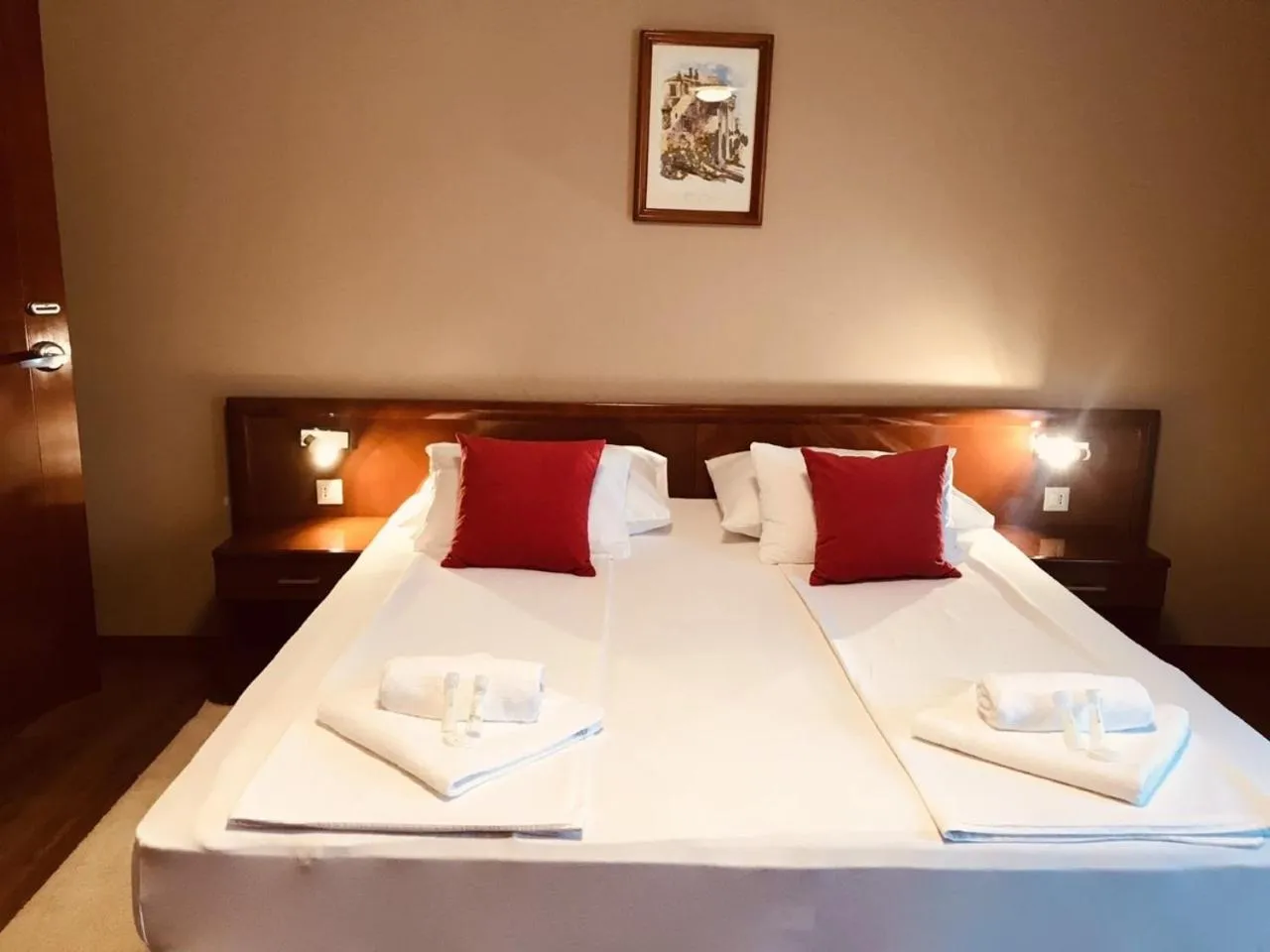 Bed in Hotel Bristol