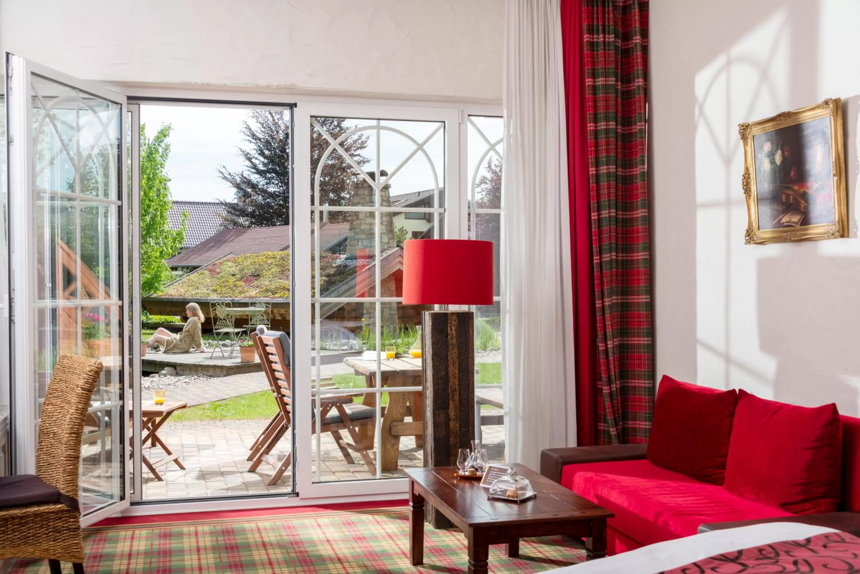 View (from property/room) in Wellnesshotel Seeschlößchen - Privat- Spa & Naturresort